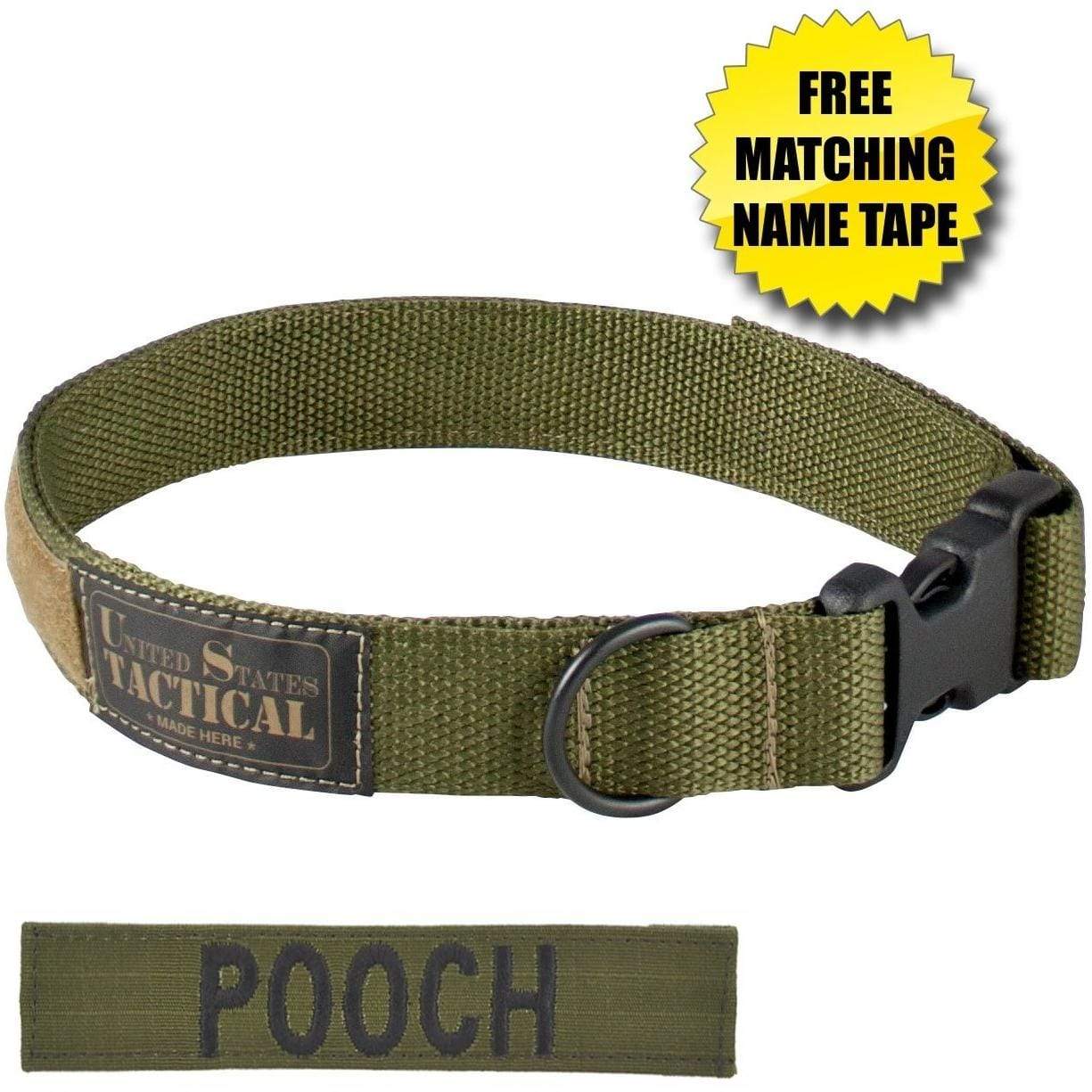 United States Tactical Tactical Gear United States Tactical Dog Collar with Quick-Release Buckle