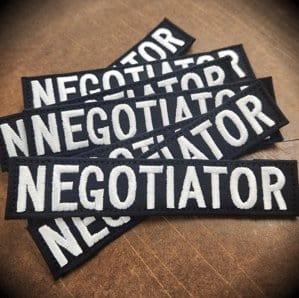 Tactical Gear Junkie Name Tapes RipStop Custom Name Tape - Black