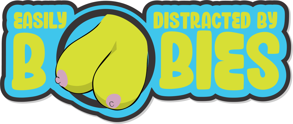 Tactical Gear Junkie Stickers Alien Easily Distracted By Boobies - 4 inch Sticker