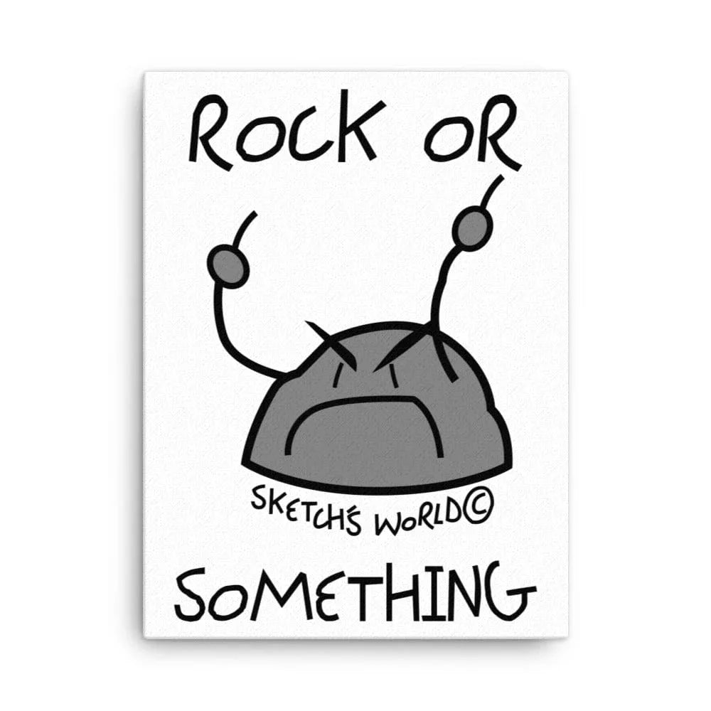 Tactical Gear Junkie 18″×24″ Sketch's World © Officially Licensed - Rock or Something Canvas Print