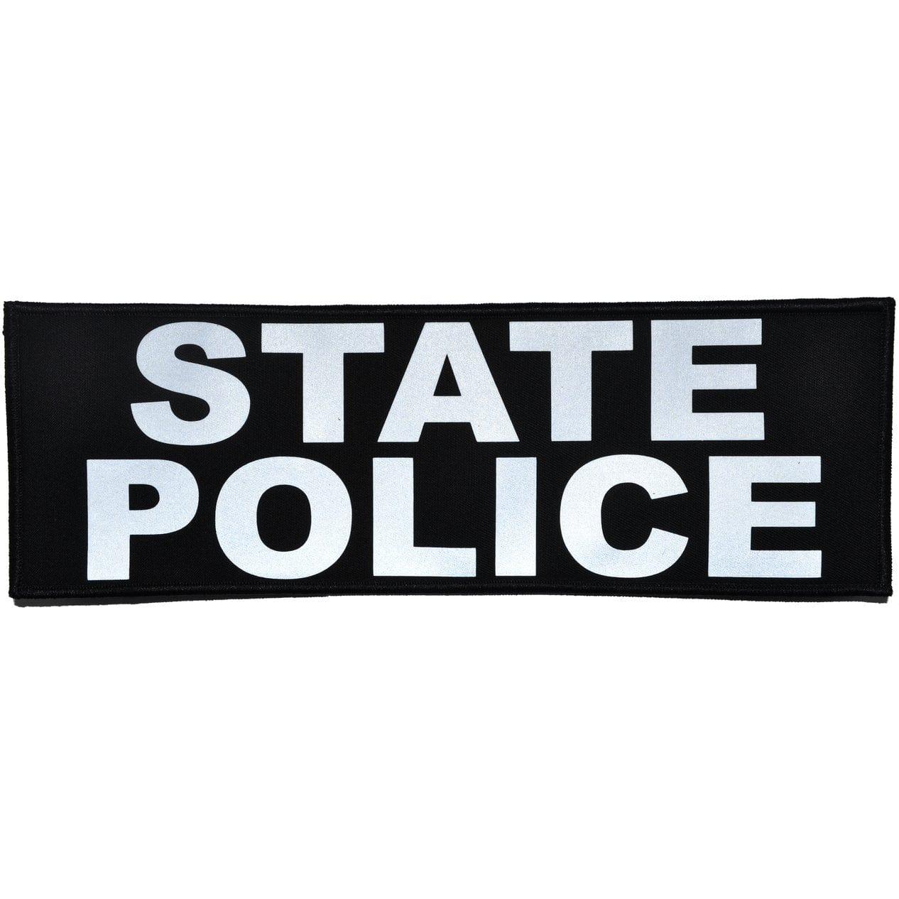 5 Inch Non-Reflective Solid Blue Massachusetts State Police Logo 5 Inch Non-Reflective Solid Blue Massachusetts State Police Logo