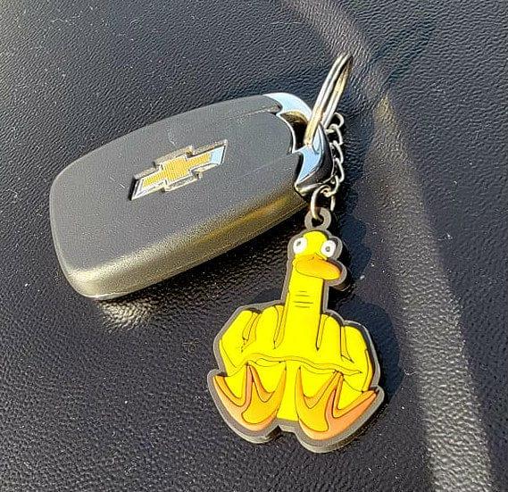 Tactical Gear Junkie Accessories Duck You PVC Keychain