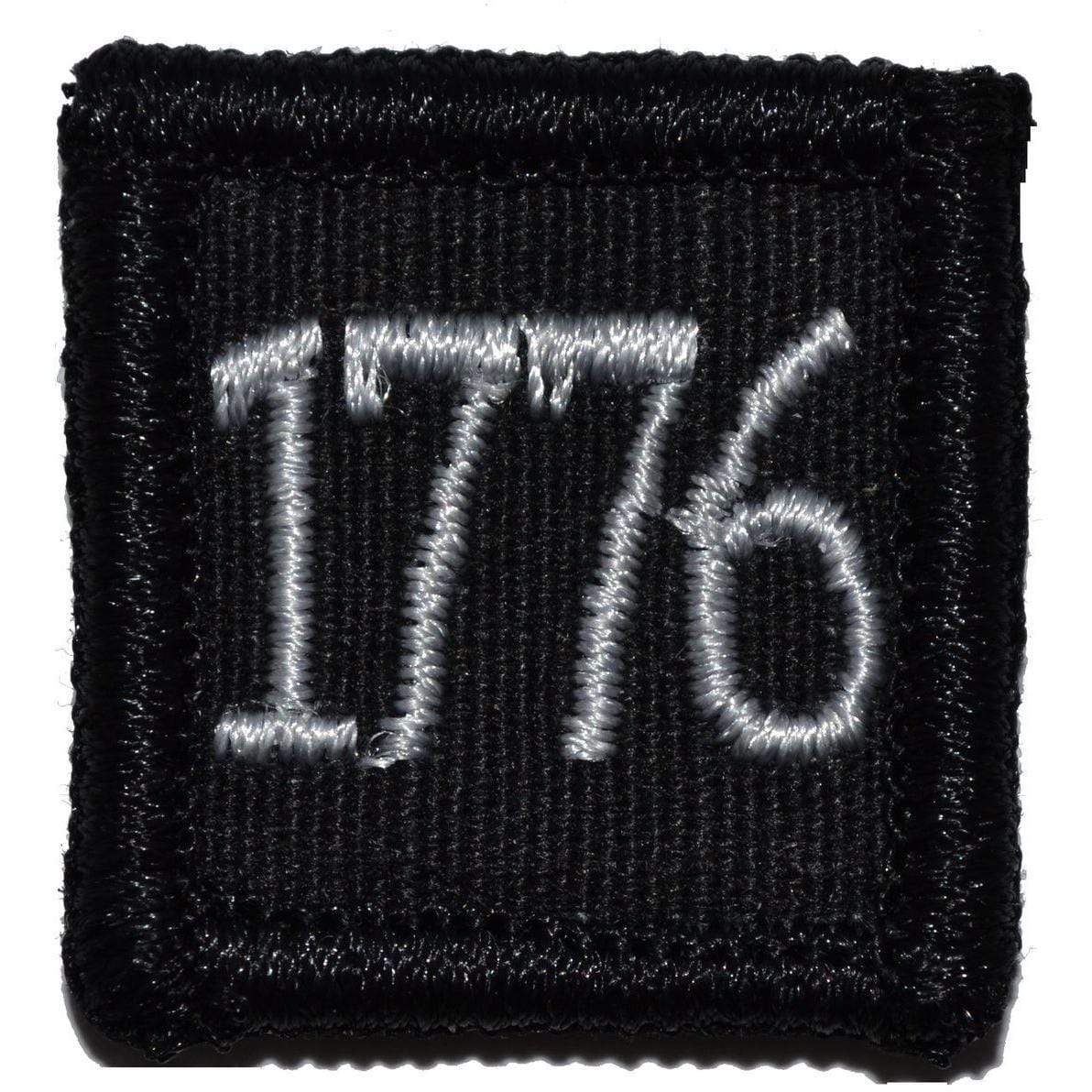 Tactical Gear Junkie Patches Black 1776 - 1x1 Patch