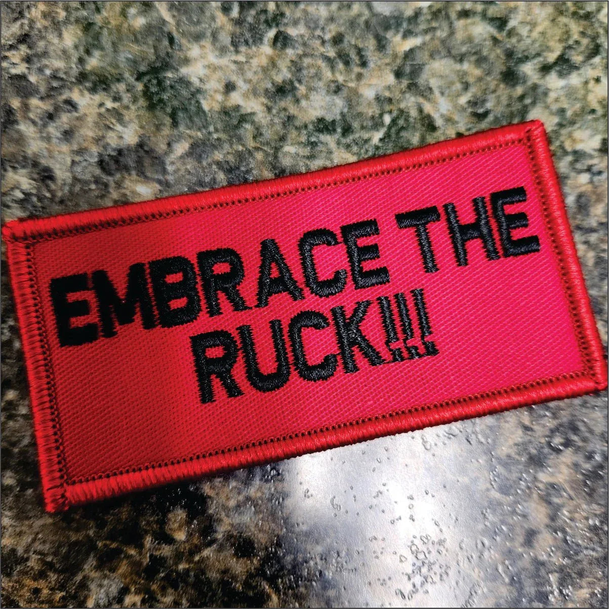 Custom Text Patch - 2x4 - Create your own patches! Add your text, choose the colors and done!