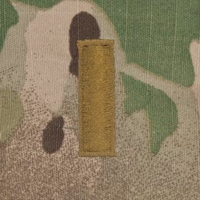 Tactical Gear Junkie Rank 2LT Army Rank - SEW ON - 3-Color OCP