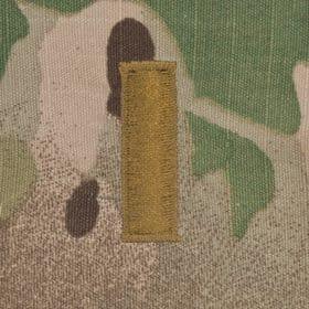 Tactical Gear Junkie Rank 2LT Army Rank - SEW ON - 3-Color OCP