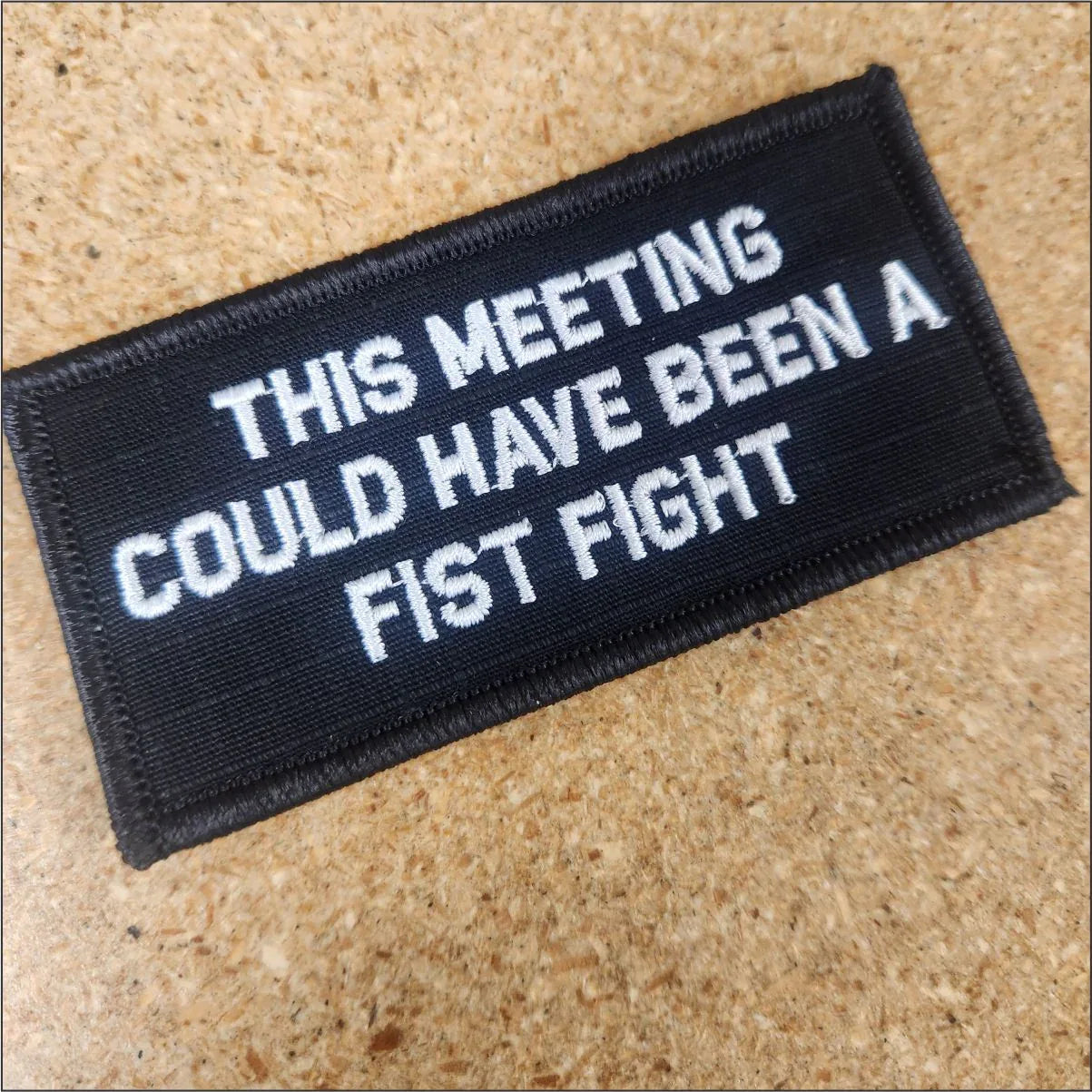 Custom Text Patch - 2x4 - Create your own patches! Add your text, choose the colors and done!