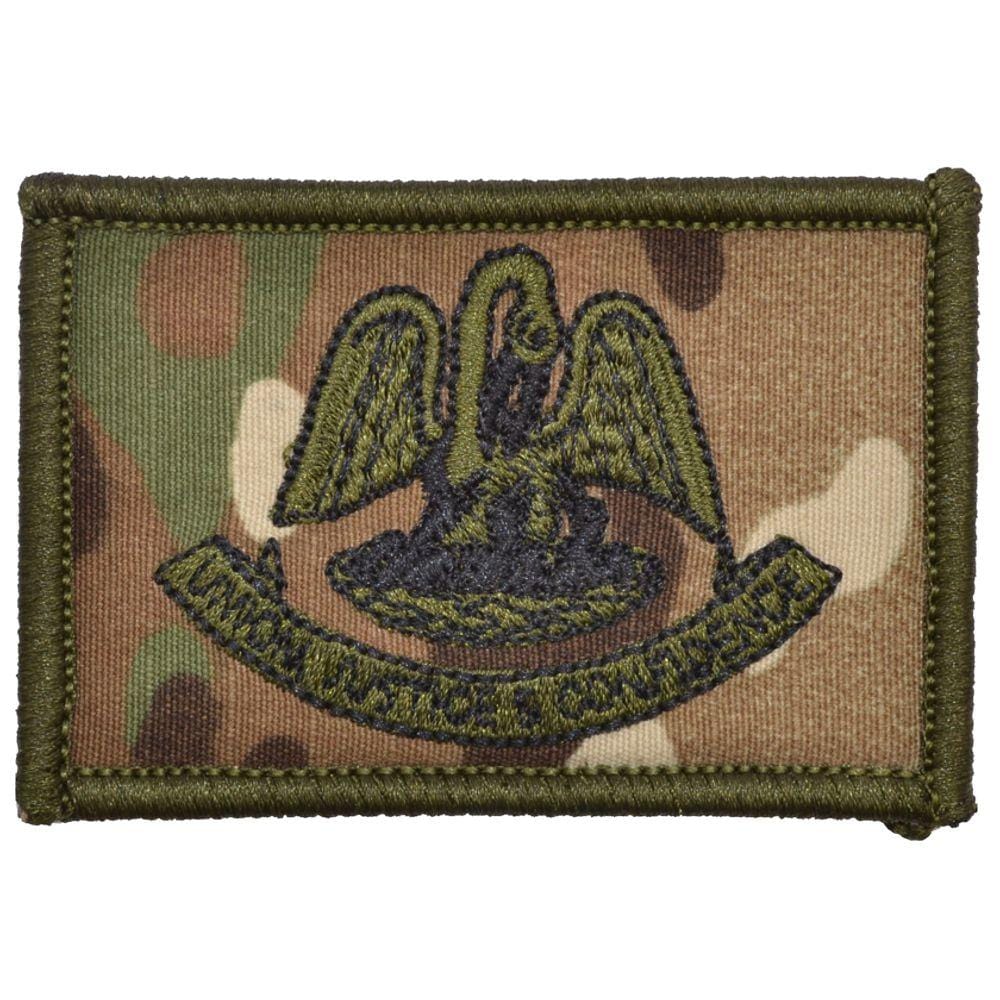 Tactical Gear Junkie Patches Louisiana State Flag - 2x3 Patch