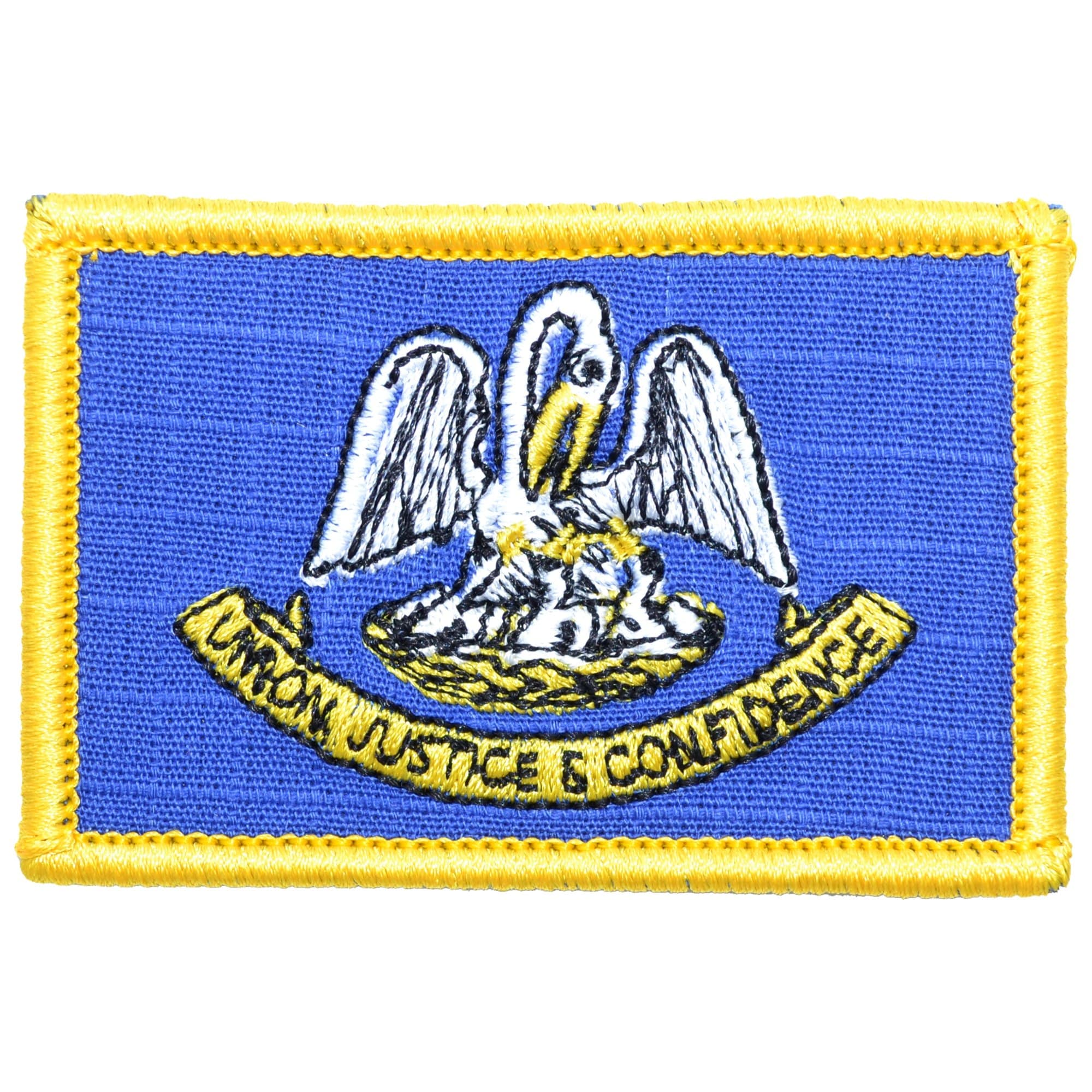 Tactical Gear Junkie Patches Full Color Louisiana State Flag - 2x3 Patch