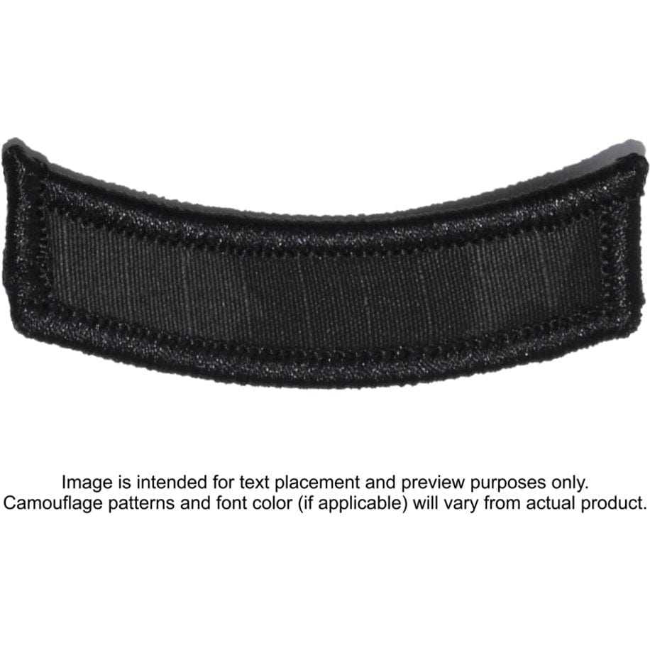 Tactical Gear Junkie Patches MultiCam BLACK Custom Text Patch - Rocker