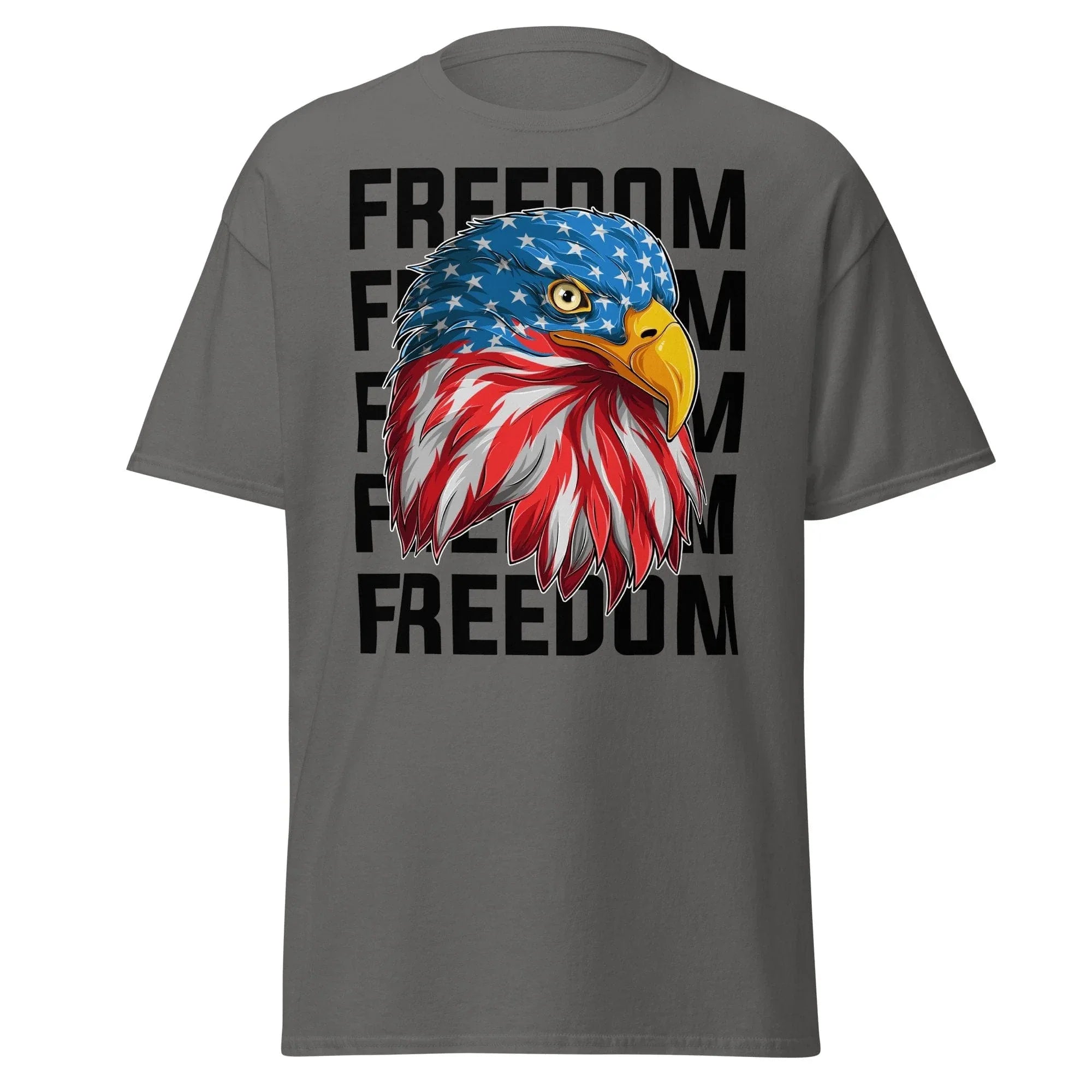 Tactical Gear Junkie Charcoal / S American Flag Eagle - Unisex T-Shirt