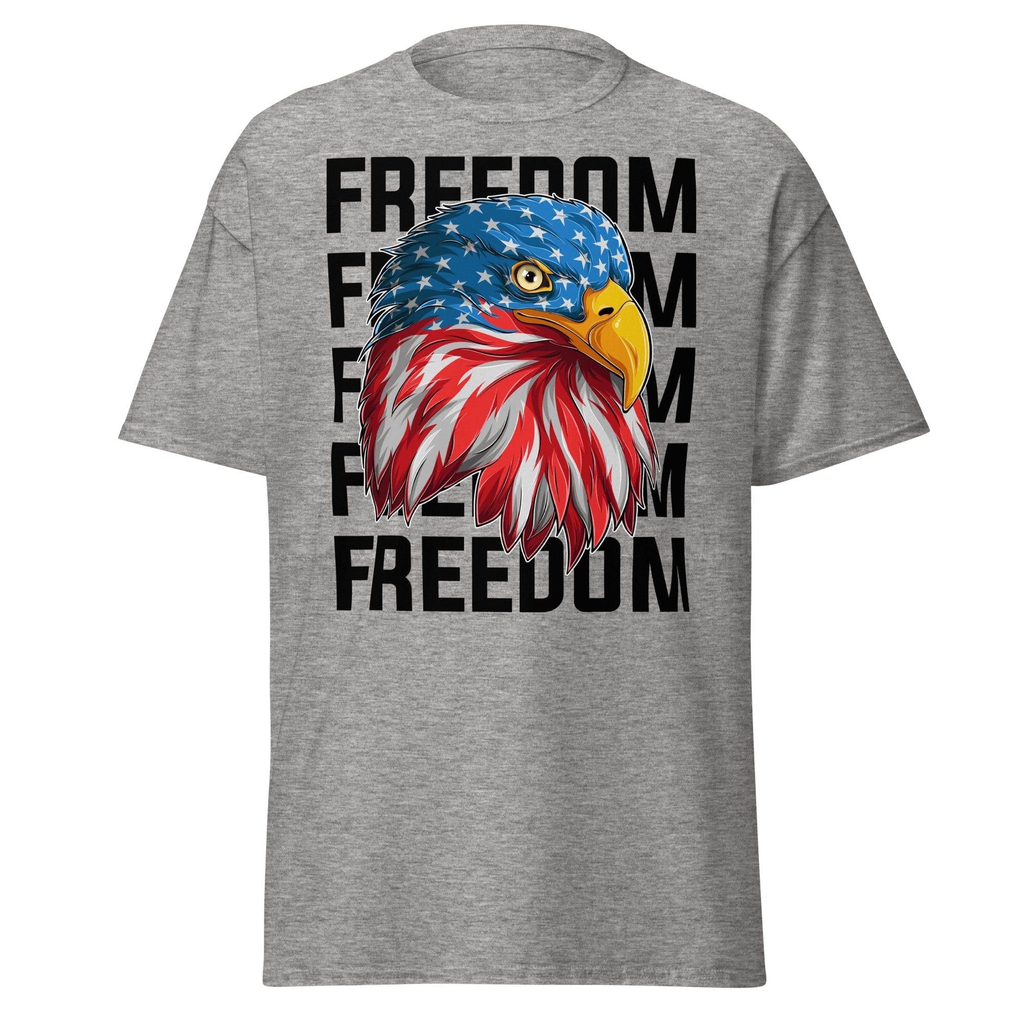 Tactical Gear Junkie Sport Grey / S American Flag Eagle - Unisex T-Shirt