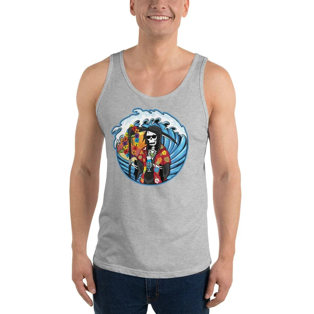 Tactical Gear Junkie Athletic Heather / XS Death's Up Unisex Tank Top