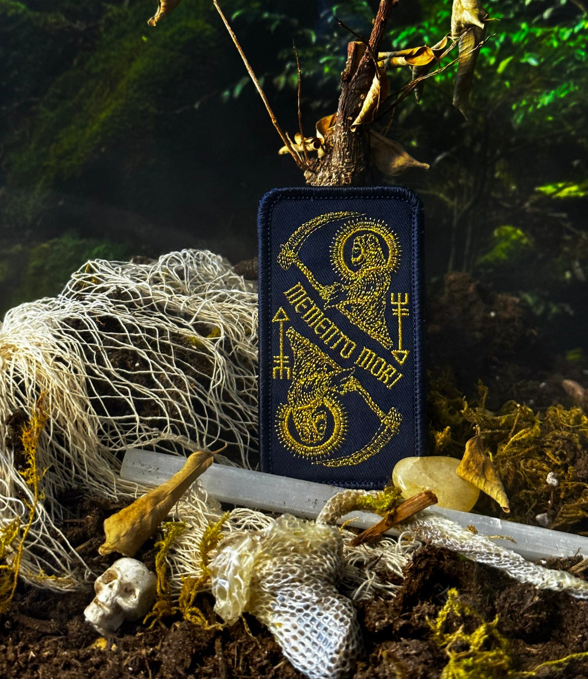 Tactical Gear Junkie Memento Mori - Limited Edition - 4x2 Patch