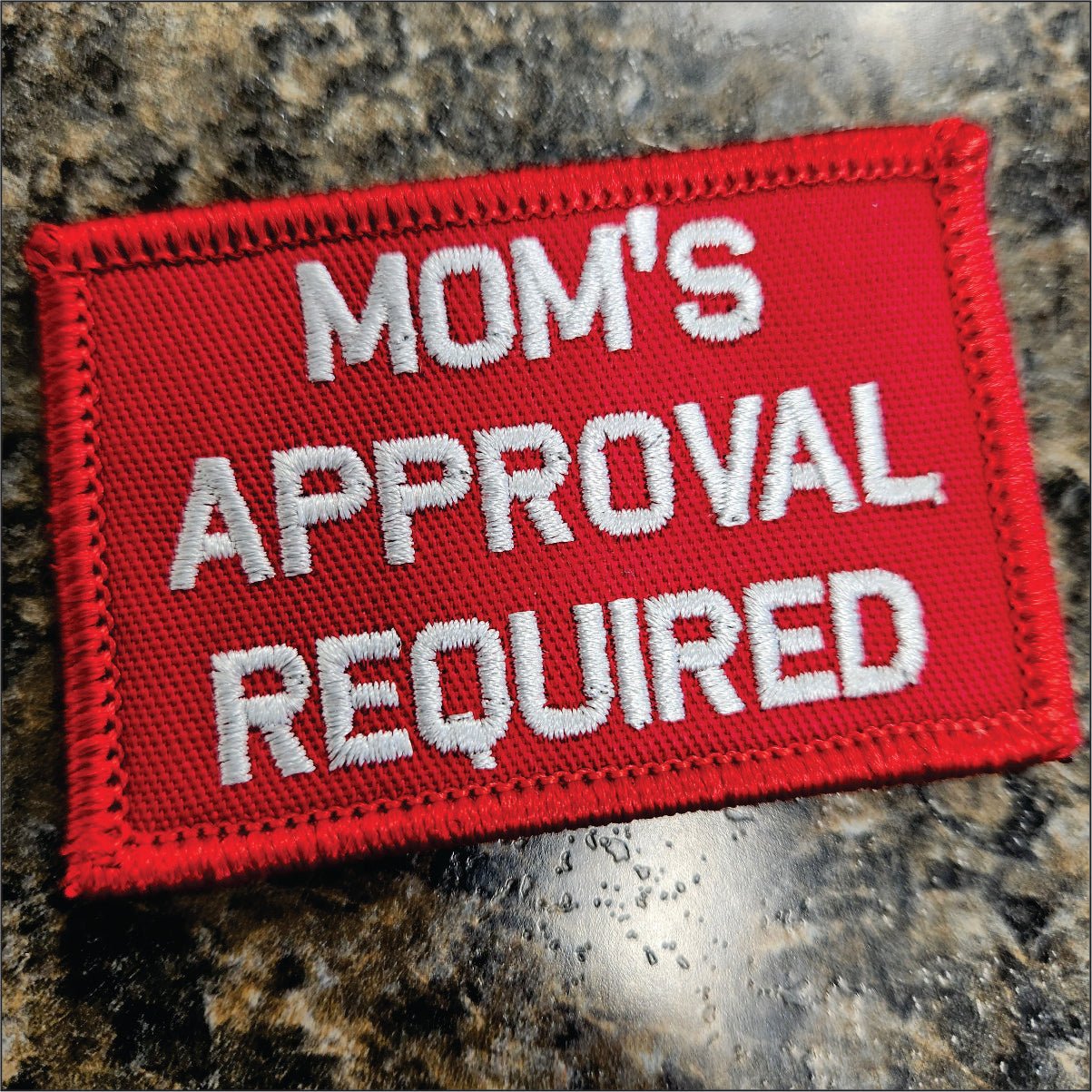 Custom Text Patch - 2x3 - Easily Create your own patches! Add your text, choose the colors and done!