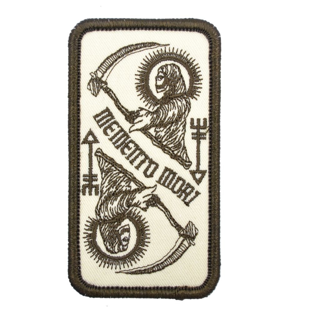 Tactical Gear Junkie Memento Mori - 4x2 Patch