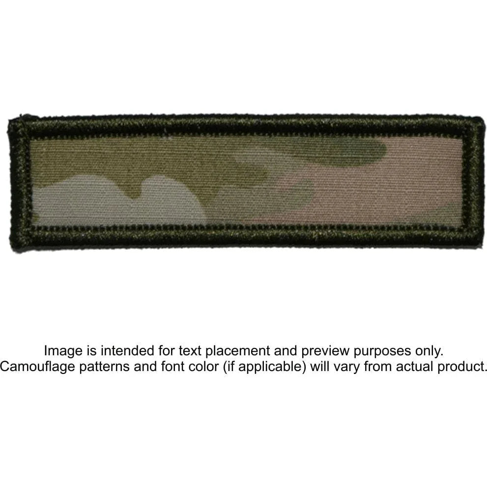 Tactical Gear Junkie Patches MultiCam / Hook Fastener Custom Reflective Patch - 1x3.75