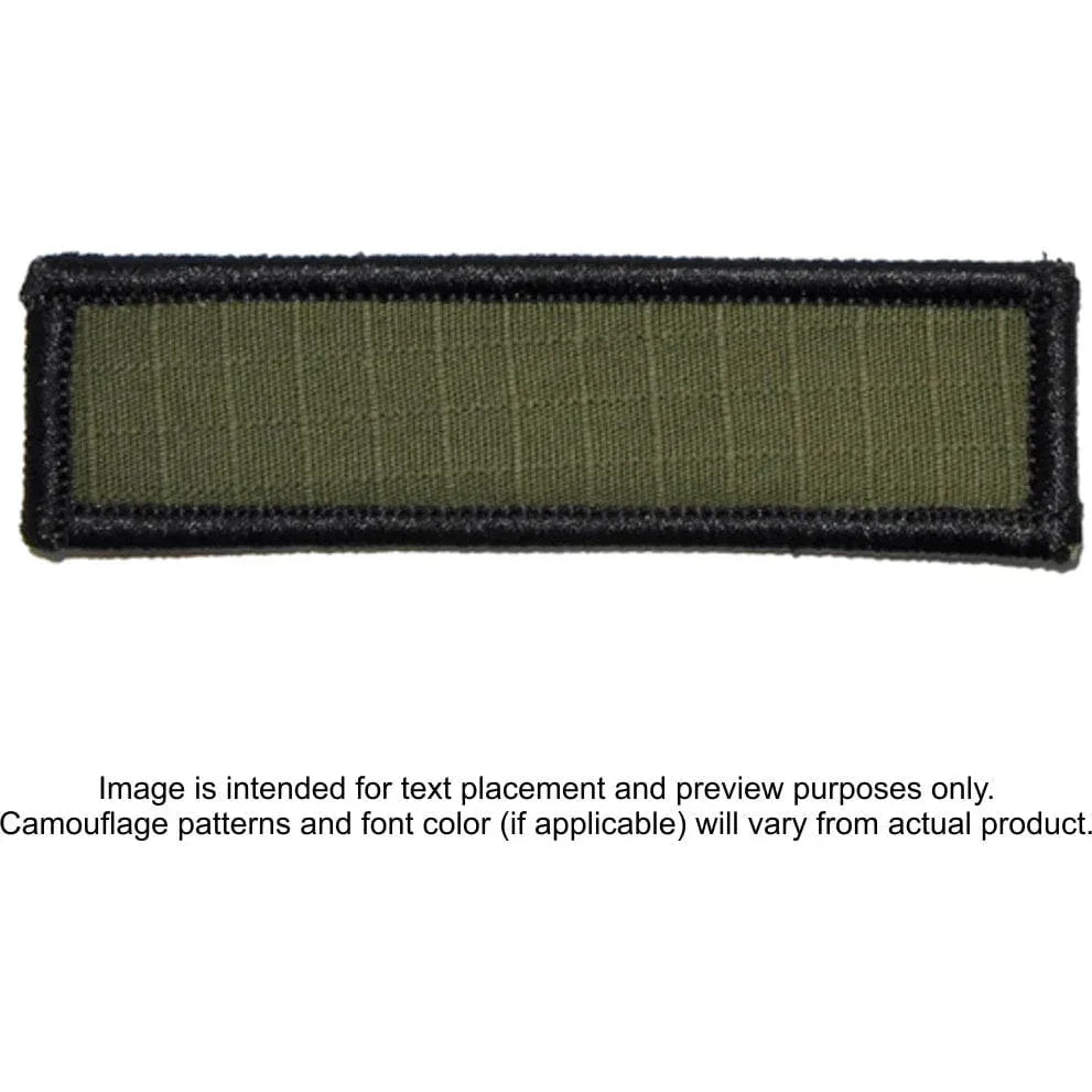 Tactical Gear Junkie Patches Olive Drab / Hook Fastener Custom Reflective Patch - 1x3