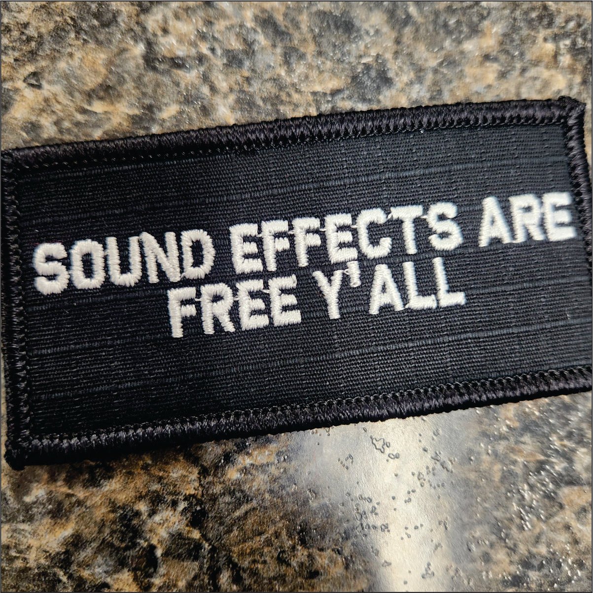 Custom Text Patch - 2x4 -  Create your own patches! Add your text, choose the colors and done!