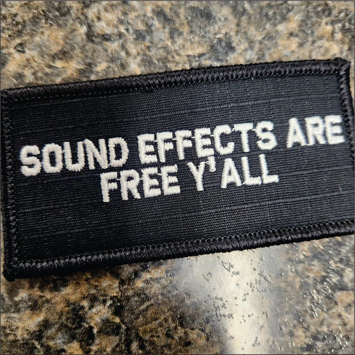 Custom Text Patch - 2x4 - Create your own patches! Add your text, choose the colors and done!