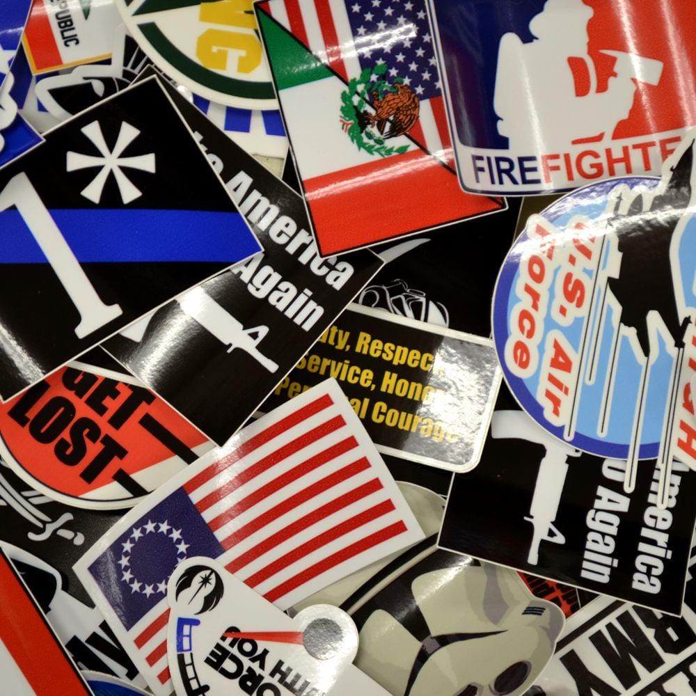 Tactical Gear Junkie Stickers Seconds Sticker Lot - 20 Random Stickers