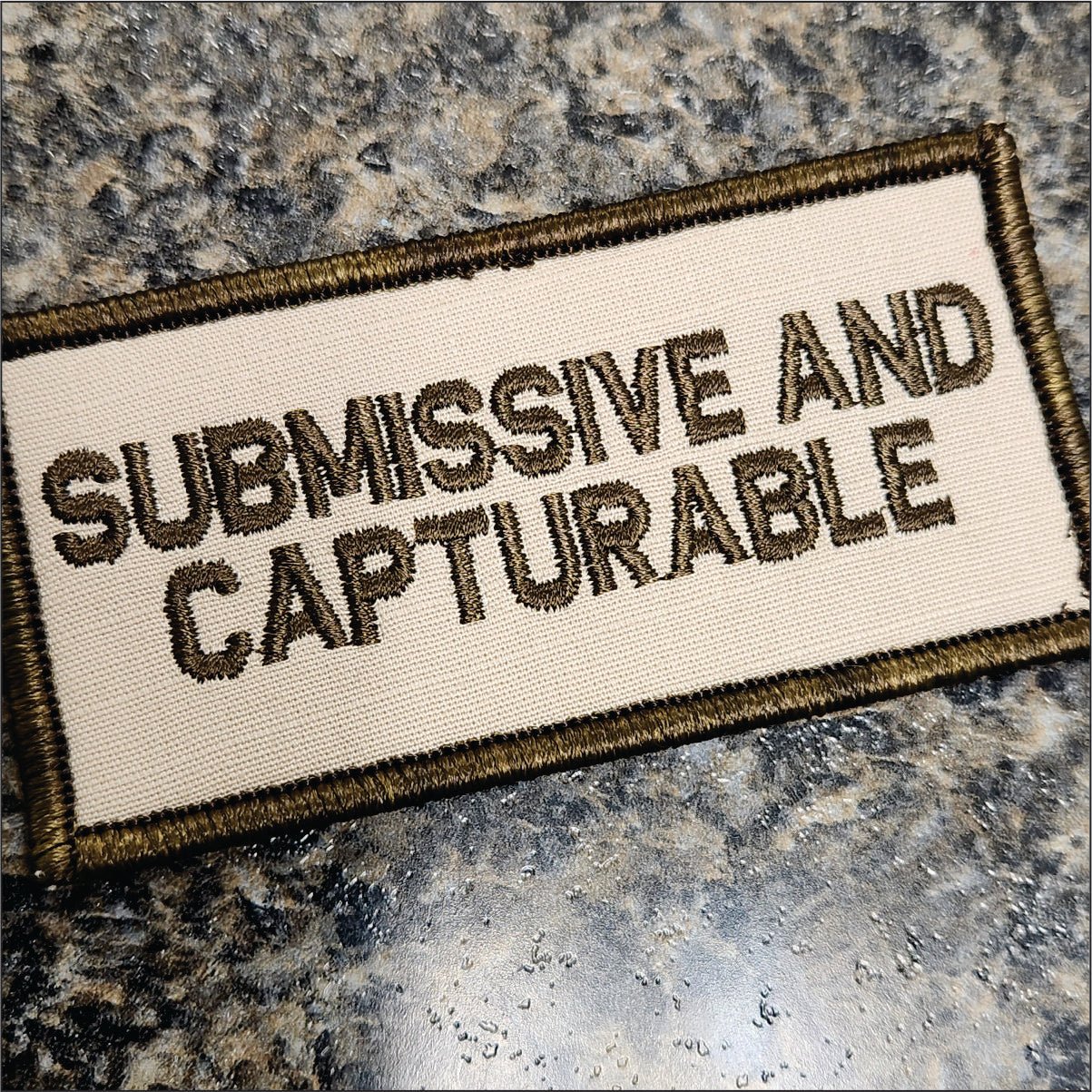 Custom Text Patch - 2x4 -  Create your own patches! Add your text, choose the colors and done!