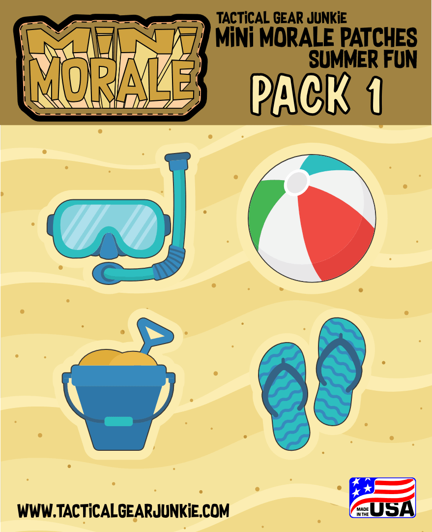 Tactical Gear Junkie Patches Mini Morale - Summer Fun Pack 1