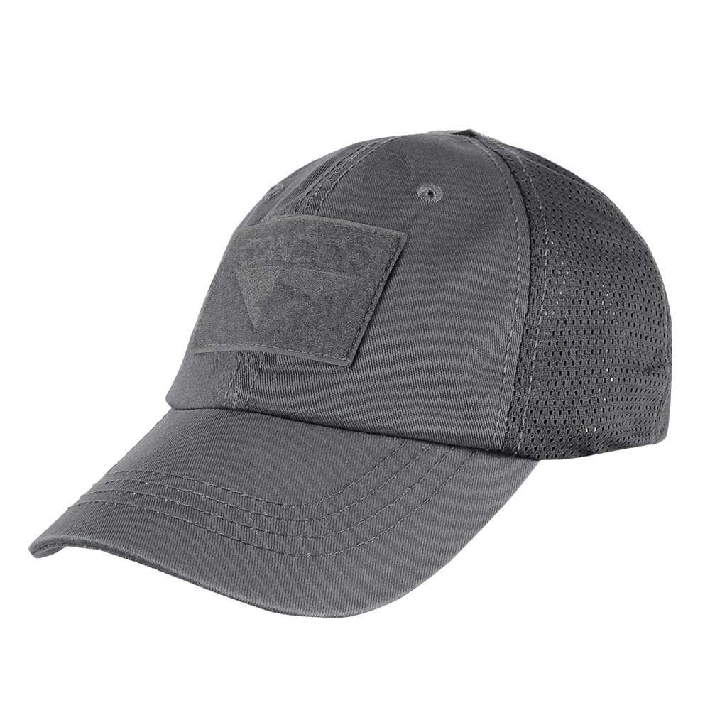 Condor Apparel Graphite Condor Tactical Operator Hat - Mesh Backed