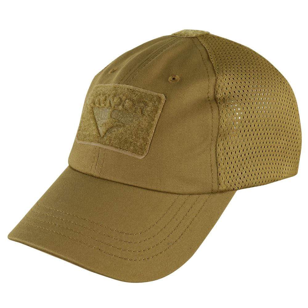Condor Apparel Coyote Brown Condor Tactical Operator Hat - Mesh Backed