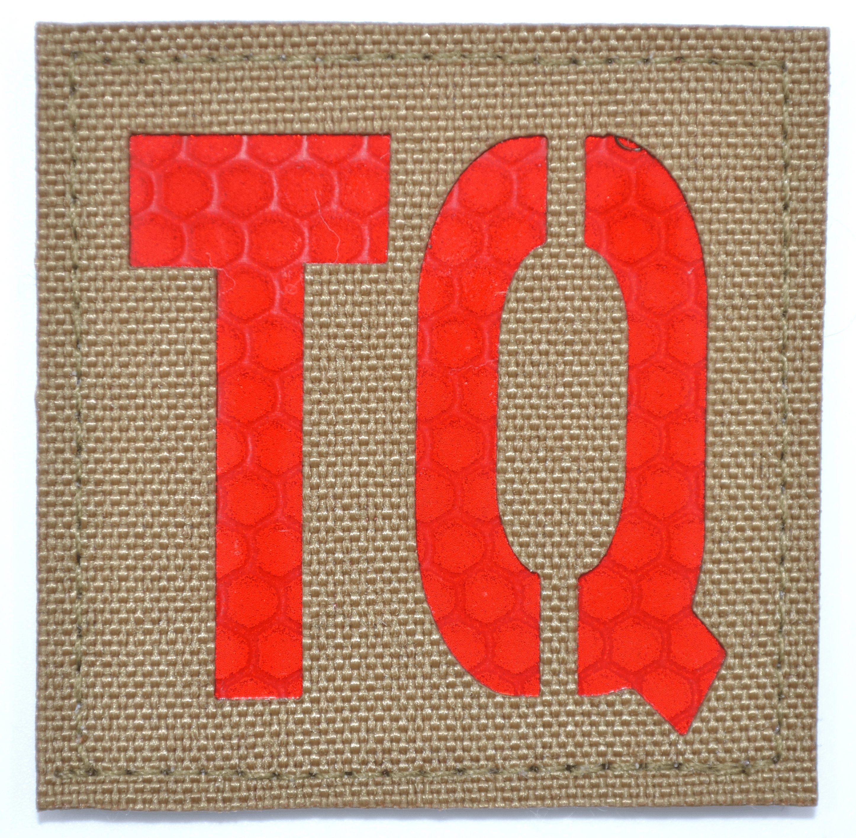 Tactical Gear Junkie Patches TQ (Tourniquet) Laser Cut - 2x2 CORDURA® Patch