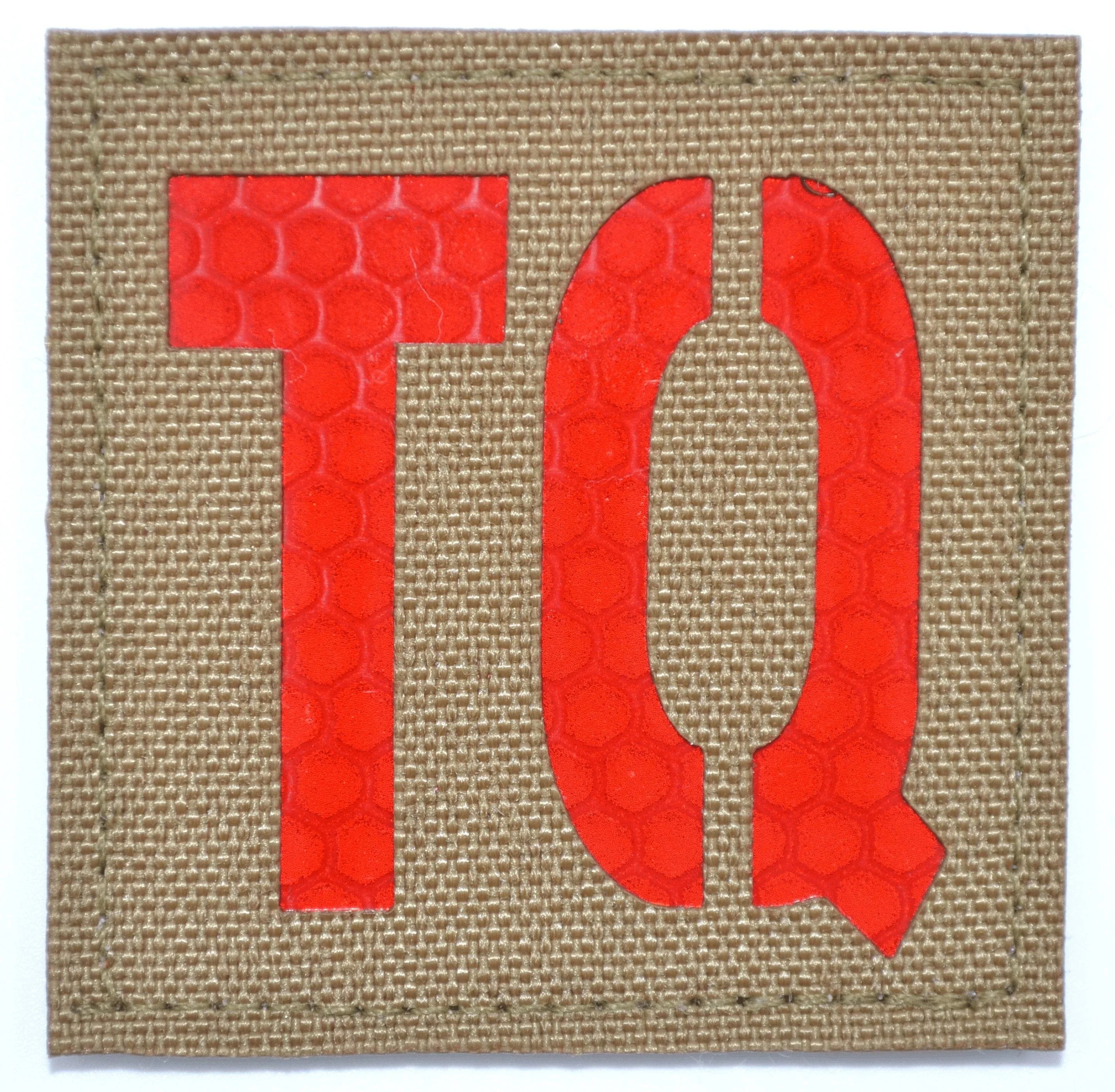 Tactical Gear Junkie Patches TQ (Tourniquet) Laser Cut - 2x2 CORDURA® Patch