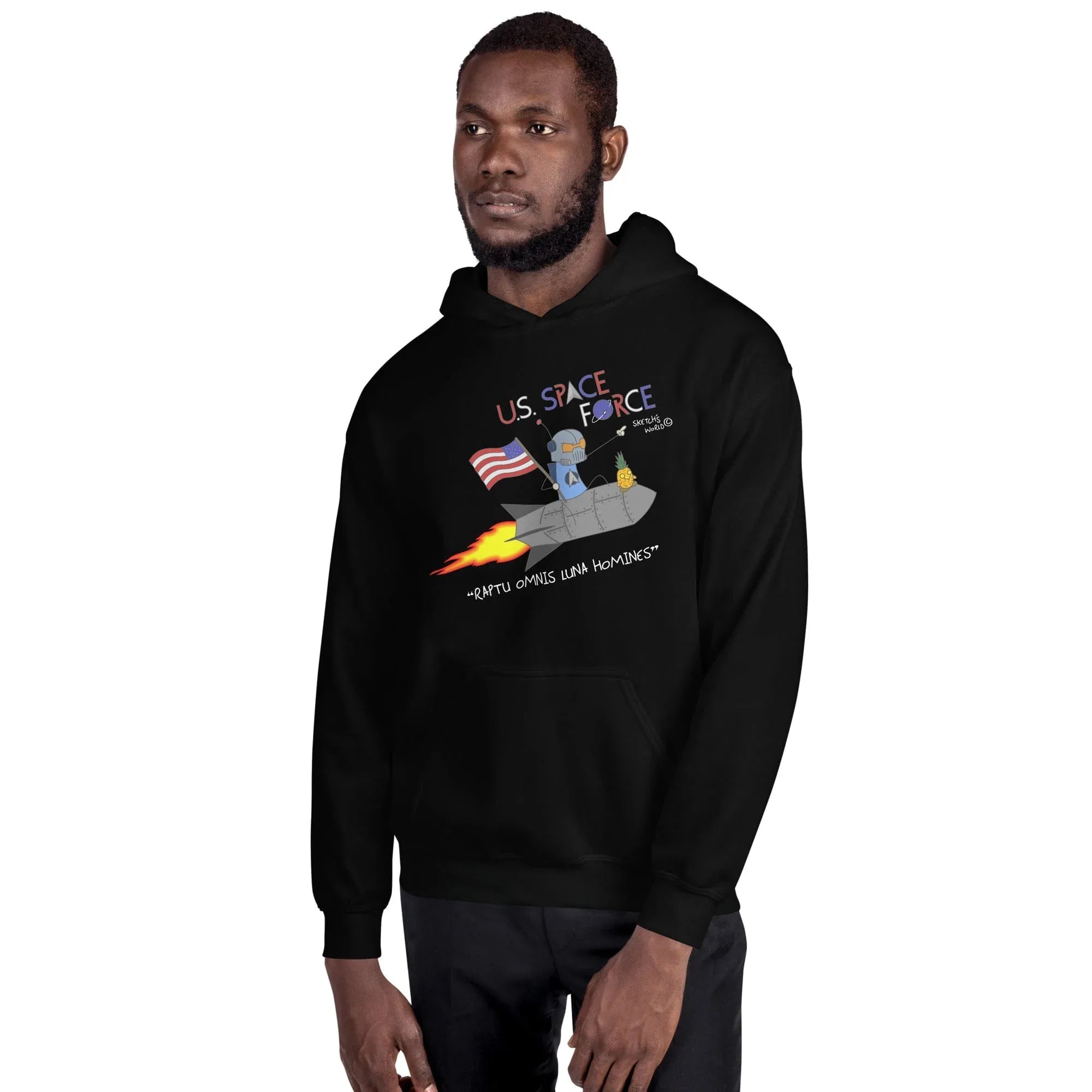 Tactical Gear Junkie Sketch's World © Officially Licensed - US Space Force Unisex Hoodie