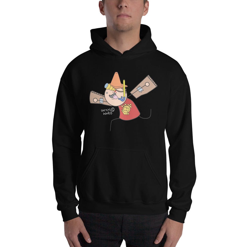Tactical Gear Junkie Black / S Sketch's World © Officially Licensed - Flying Marine Unisex Hoodie