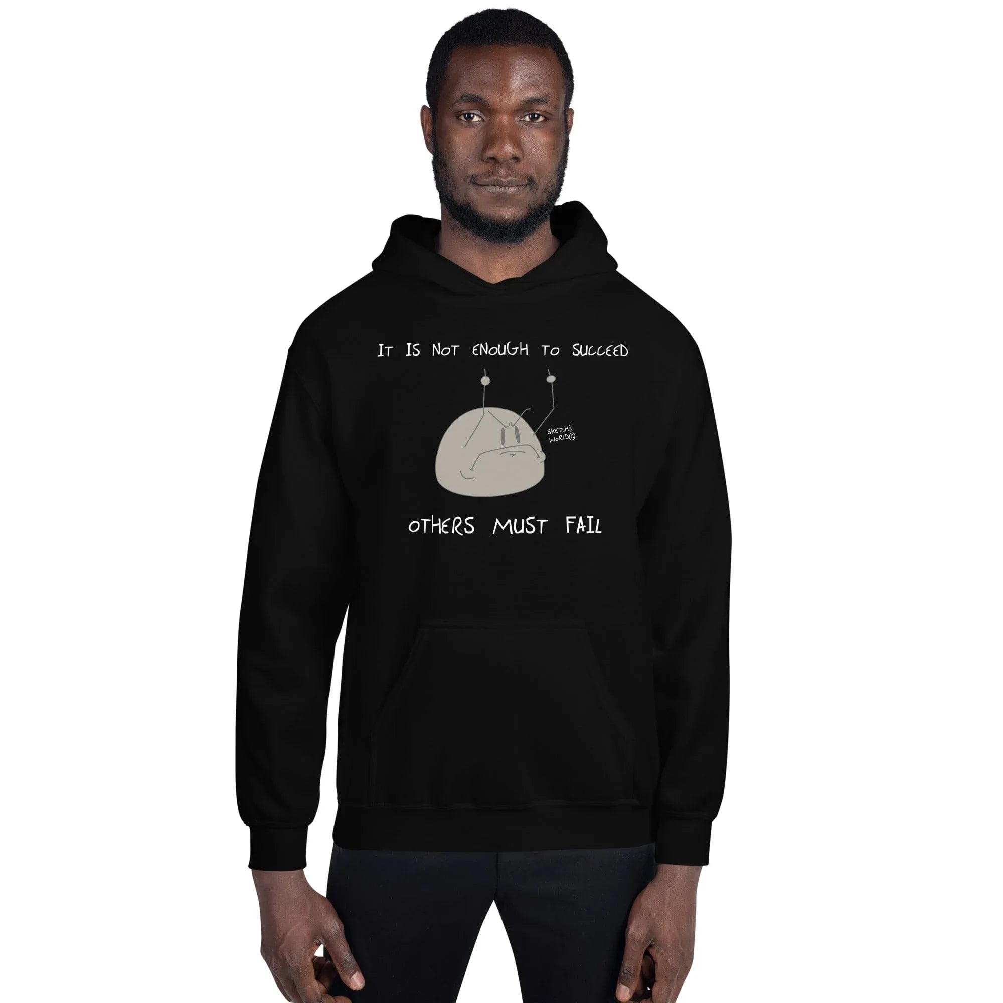 Tactical Gear Junkie Black / S Sketch's World © Officially Licensed - It Is Not Enough to Succeed Unisex Hoodie