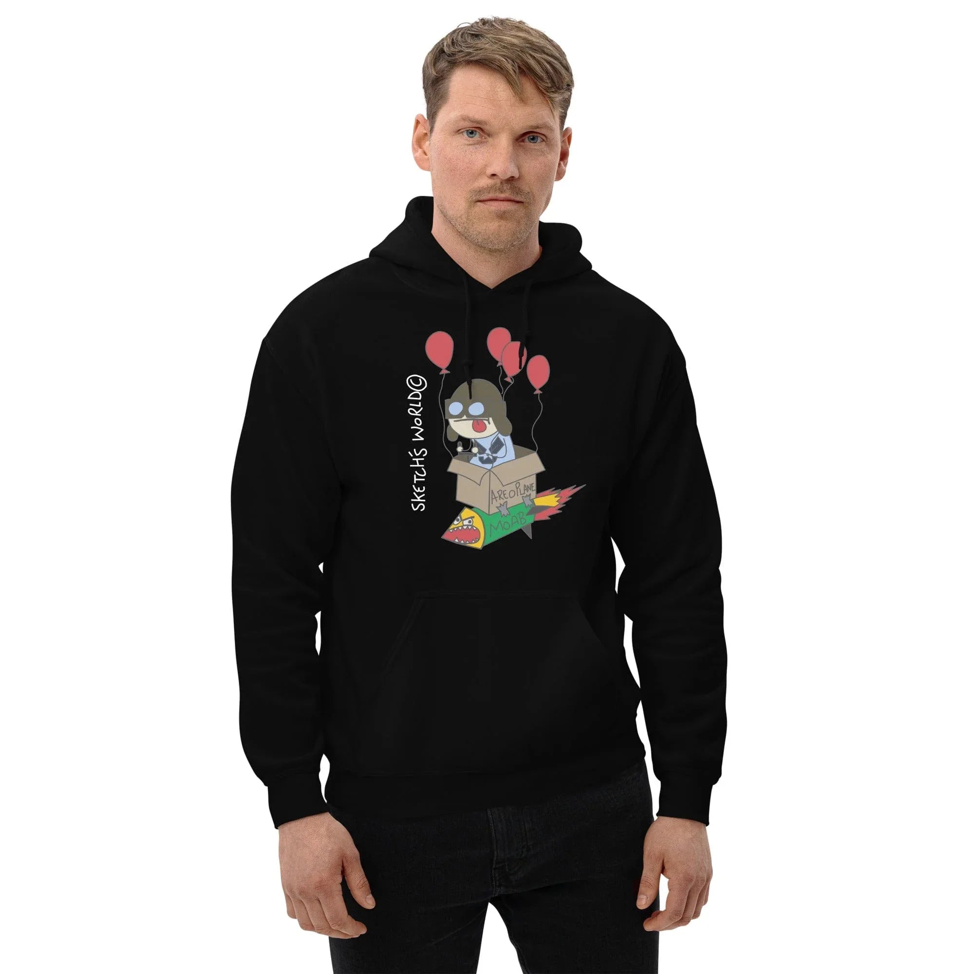 Tactical Gear Junkie Black / S Sketch's World © Officially Licensed - Air Force MOAB Unisex Hoodie