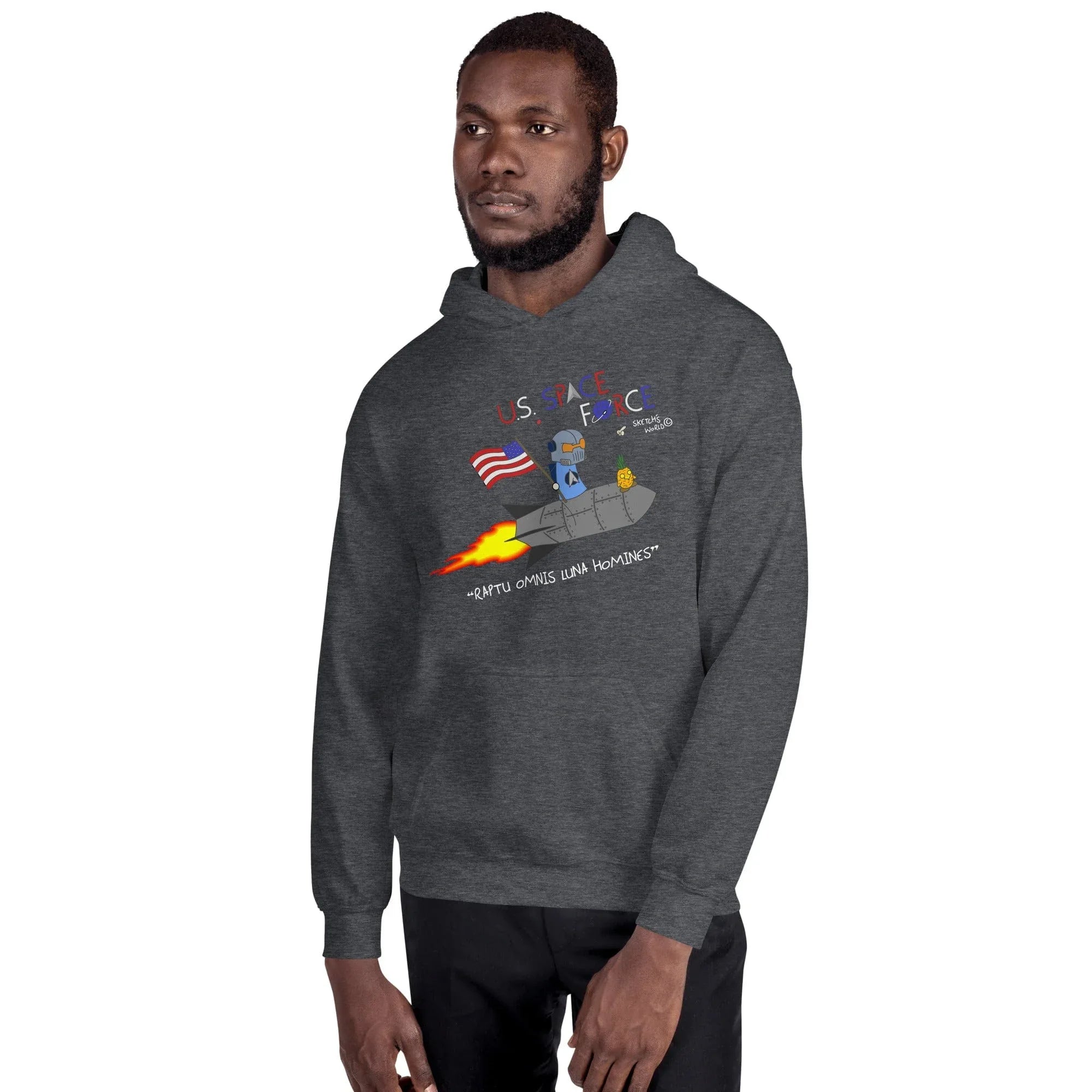 Tactical Gear Junkie Sketch's World © Officially Licensed - US Space Force Unisex Hoodie