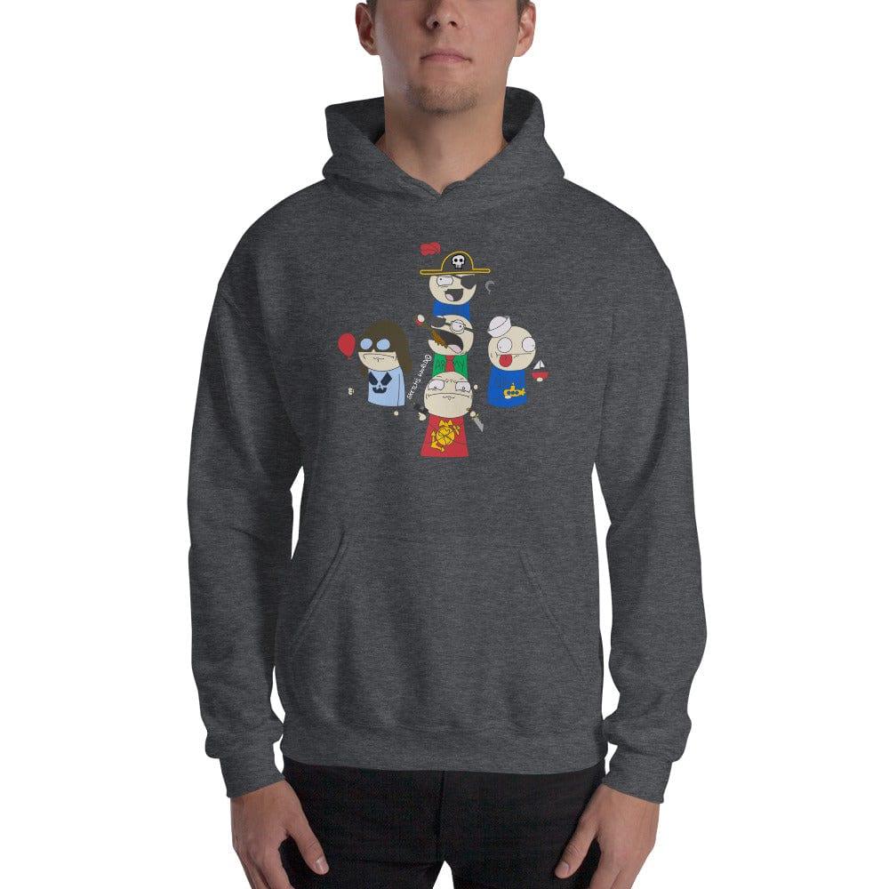 Tactical Gear Junkie Dark Heather / S Sketch's World © Officially Licensed - 5 Branches Unisex Hoodie