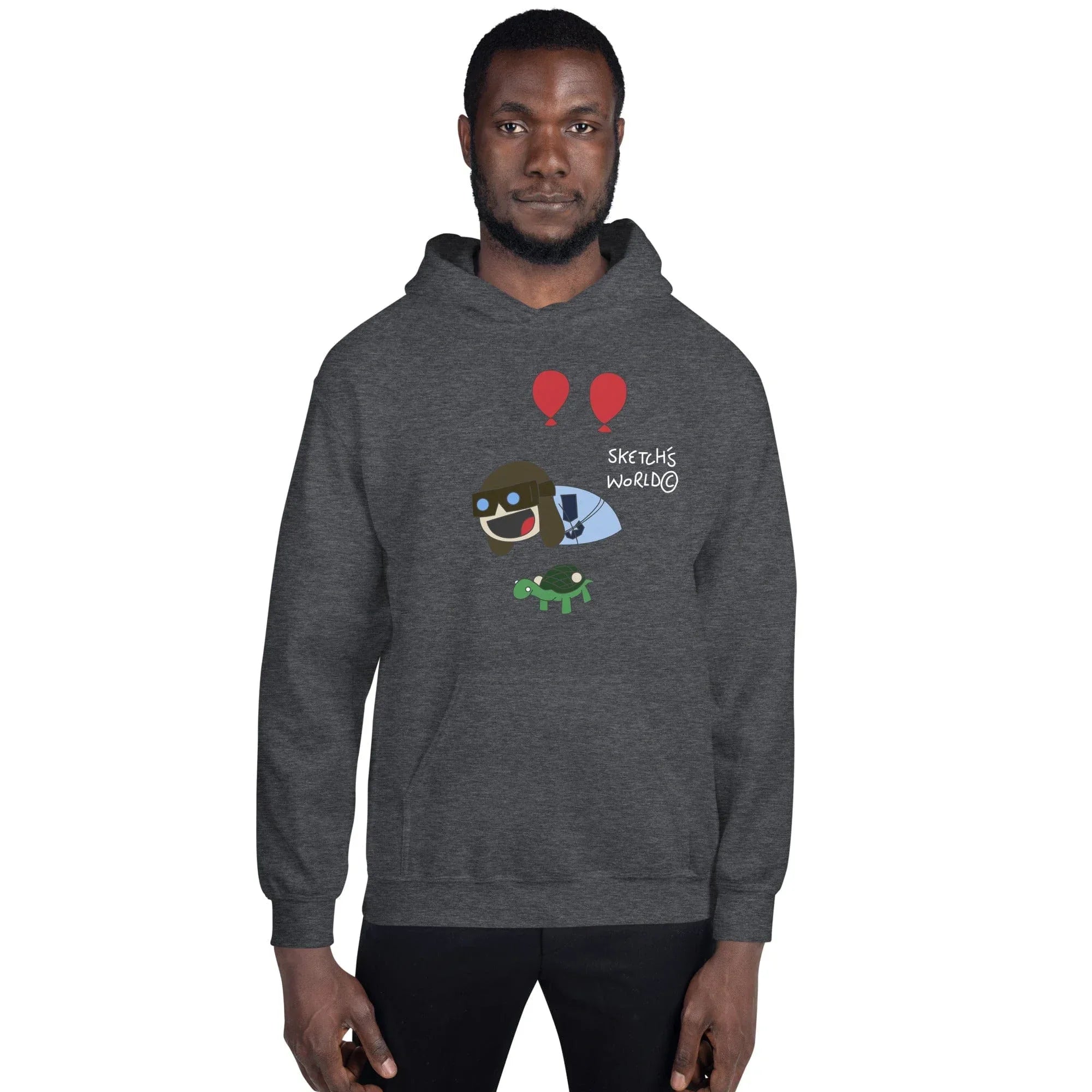 Tactical Gear Junkie Dark Heather / S Sketch's World © Officially Licensed - Air Force Transport Unisex Hoodie