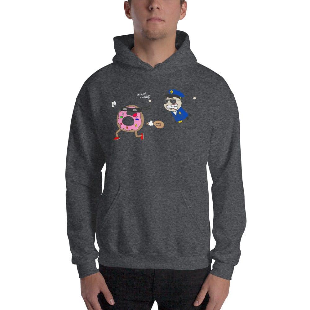 Tactical Gear Junkie Dark Heather / S Sketch's World © Officially Licensed - Police & Donut Unisex Hoodie