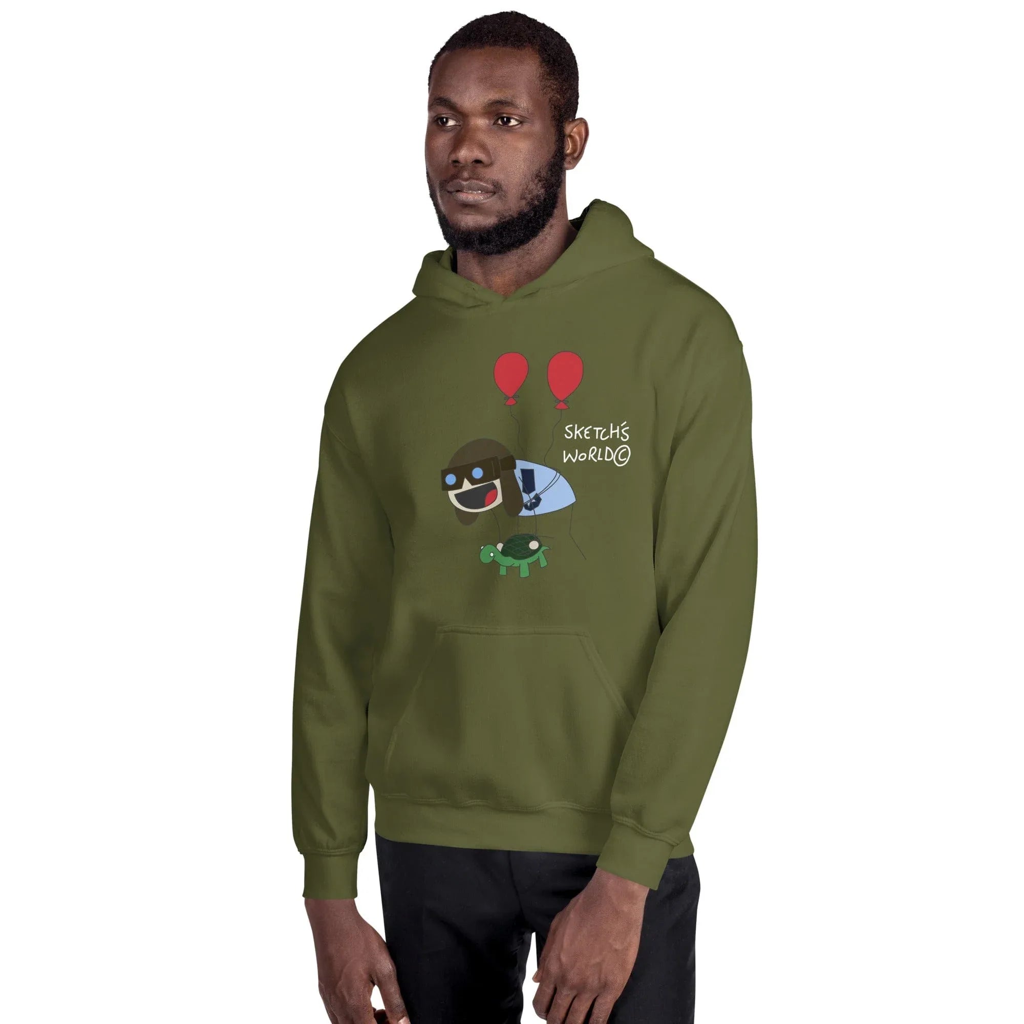 Tactical Gear Junkie Sketch's World © Officially Licensed - Air Force Transport Unisex Hoodie