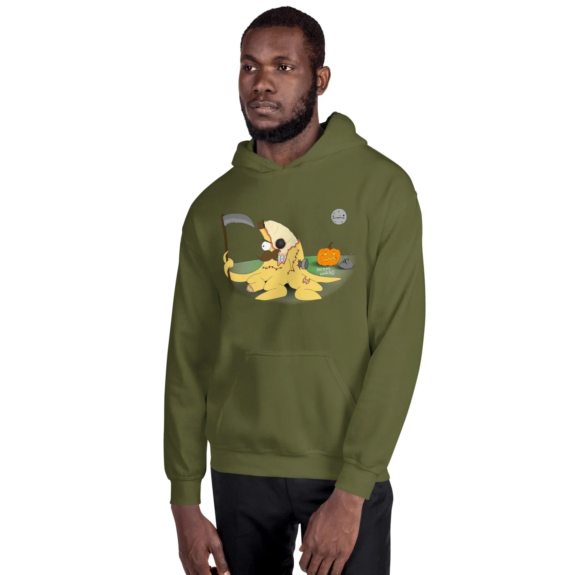 Tactical Gear Junkie Sketch's World © Officially Licensed - Zombie Nanner Unisex Hoodie
