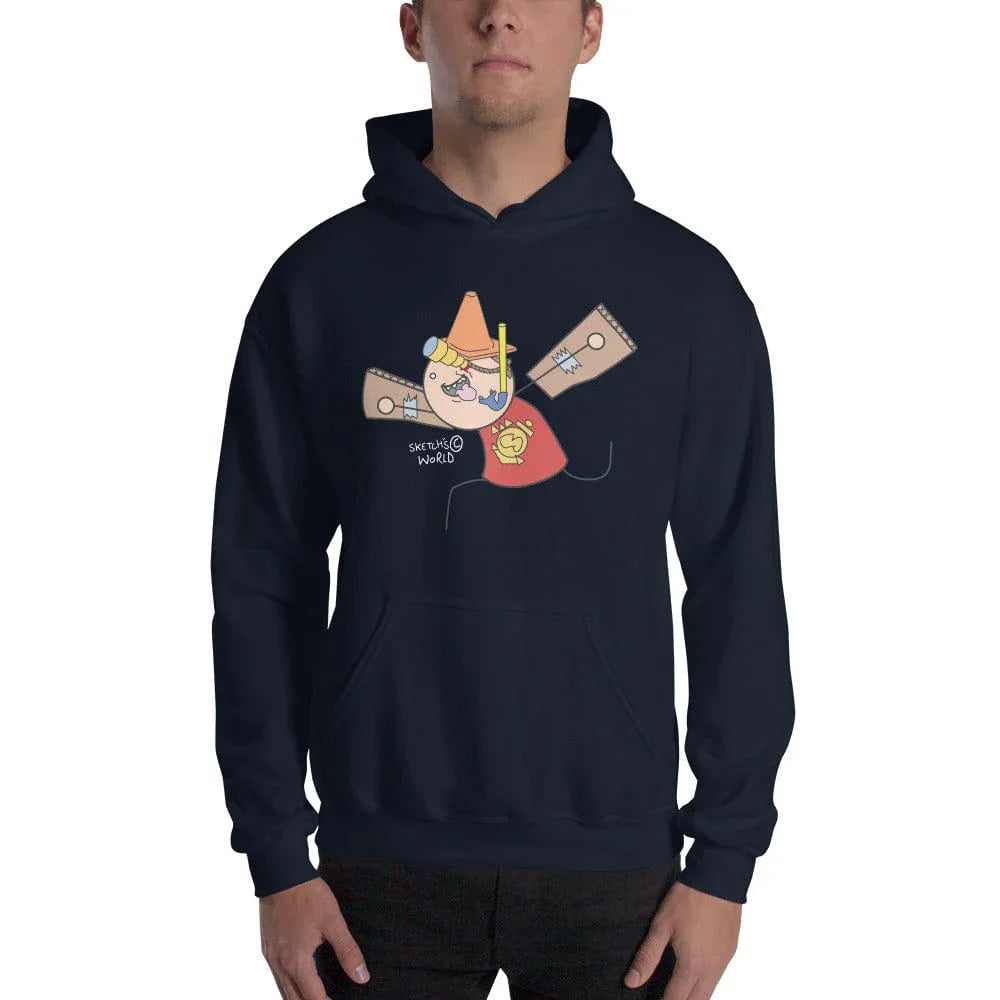 Tactical Gear Junkie Navy / S Sketch's World © Officially Licensed - Flying Marine Unisex Hoodie