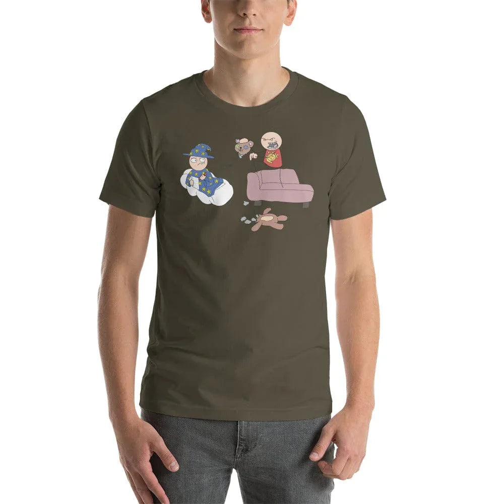 Tactical Gear Junkie Army / S Sketch's World © Officially Licensed - Wizard Unisex T-Shirt