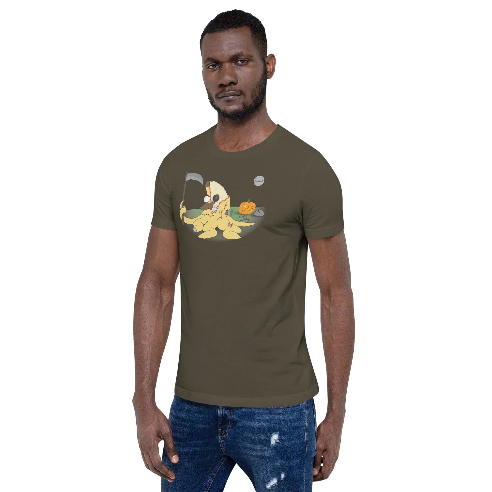 Tactical Gear Junkie Sketch's World © Officially Licensed - Zombie Nanner Unisex T-Shirt