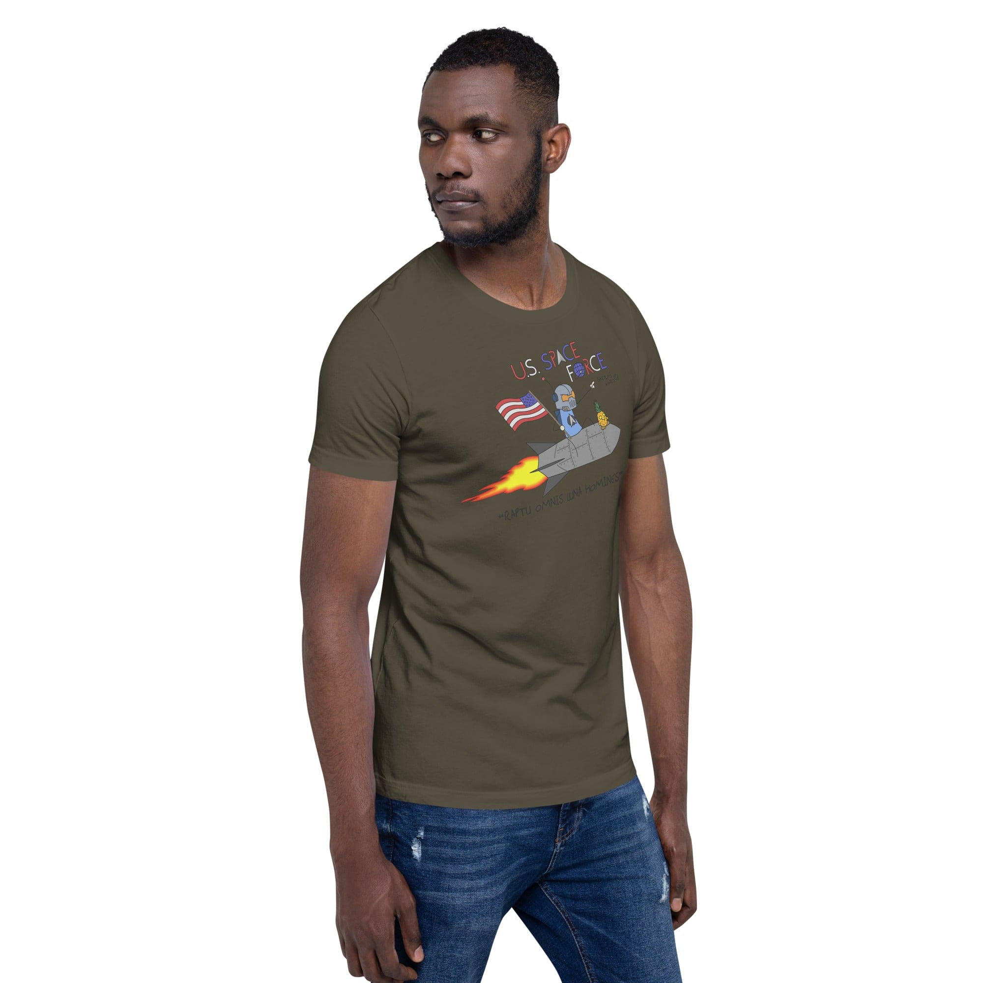 Tactical Gear Junkie Sketch's World © Officially Licensed - US Space Force Unisex T-Shirt