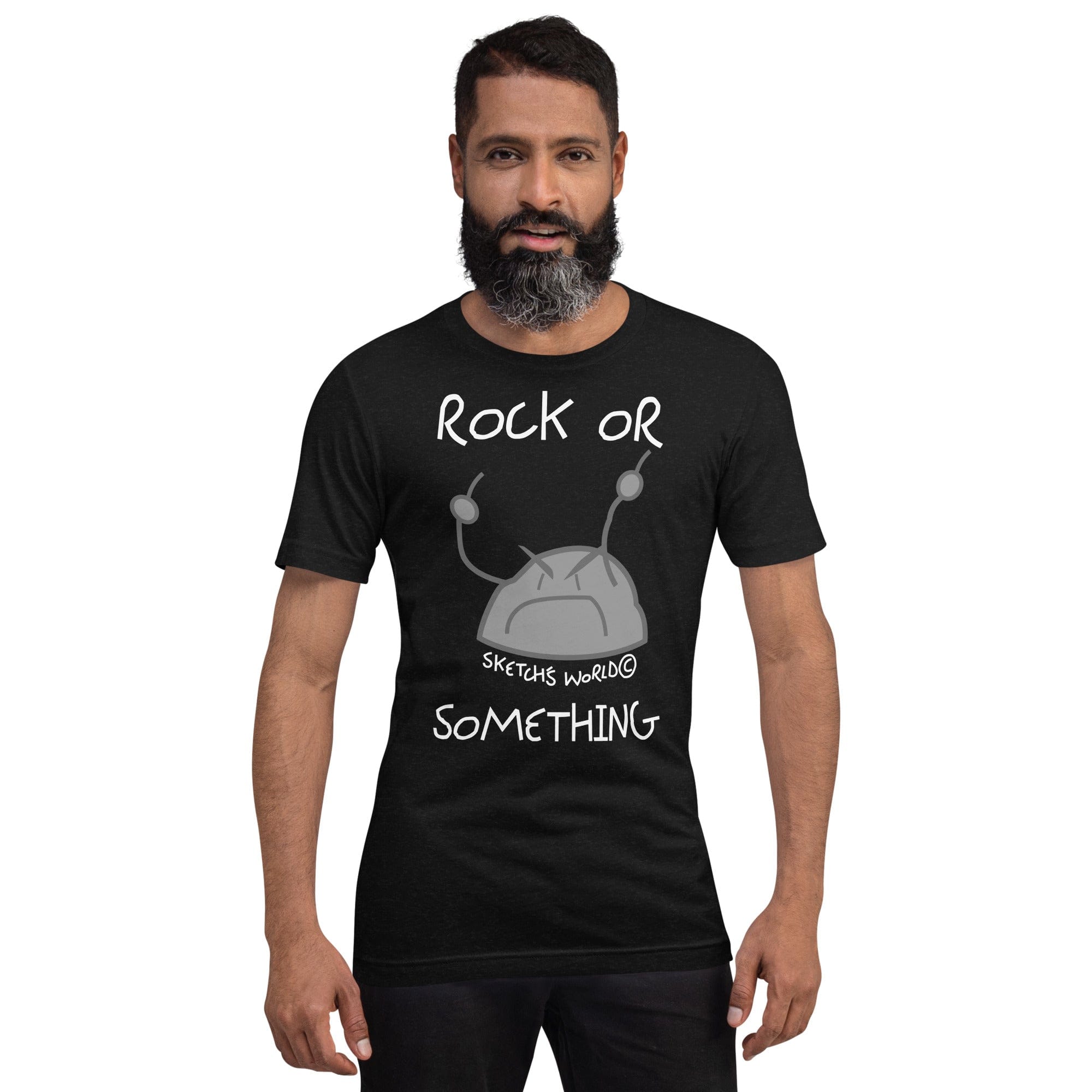 Tactical Gear Junkie Black Heather / XS Sketch's World © Officially Licensed - Rock or Something Unisex T-Shirt