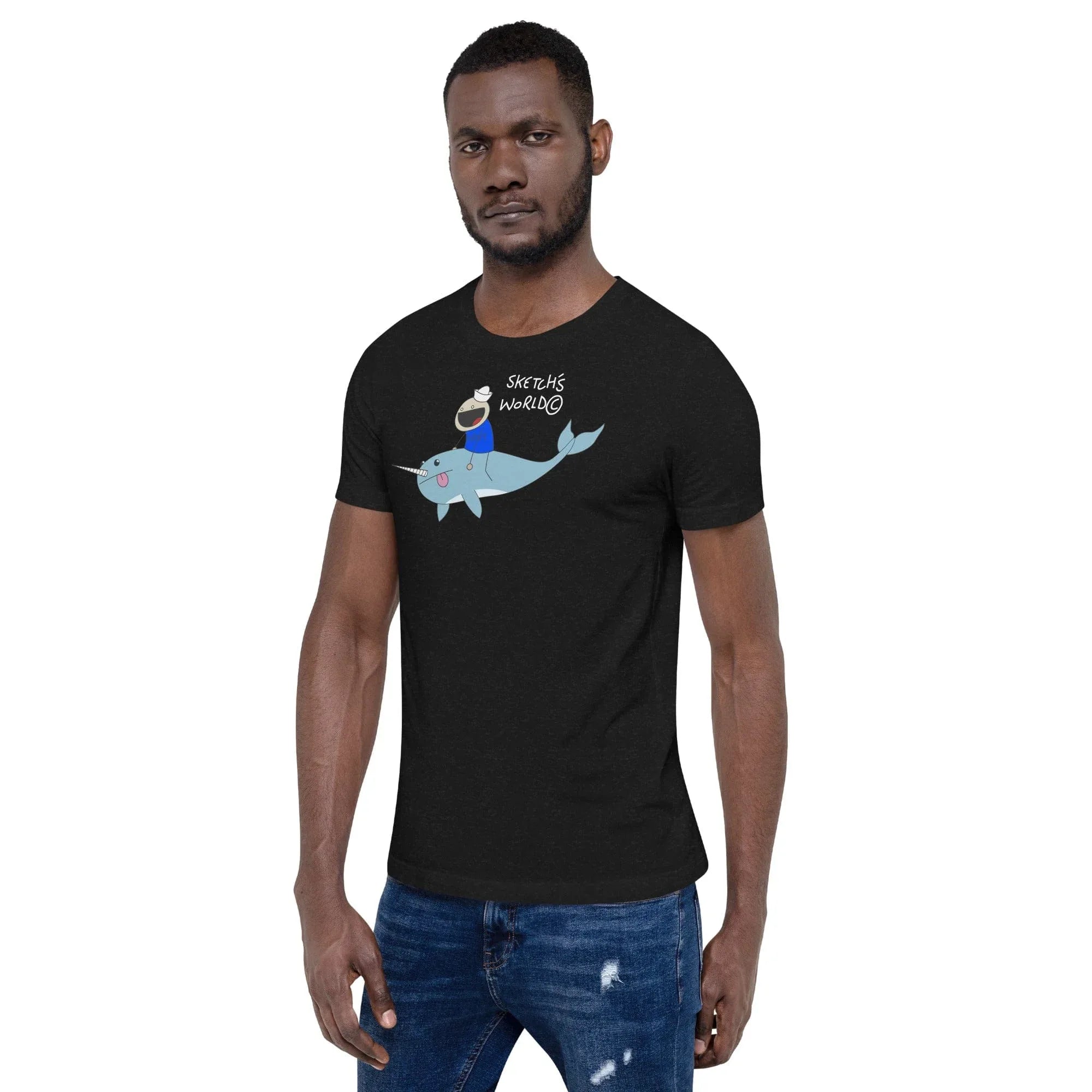 Tactical Gear Junkie Sketch's World © Officially Licensed - Navy Transport Unisex T-Shirt