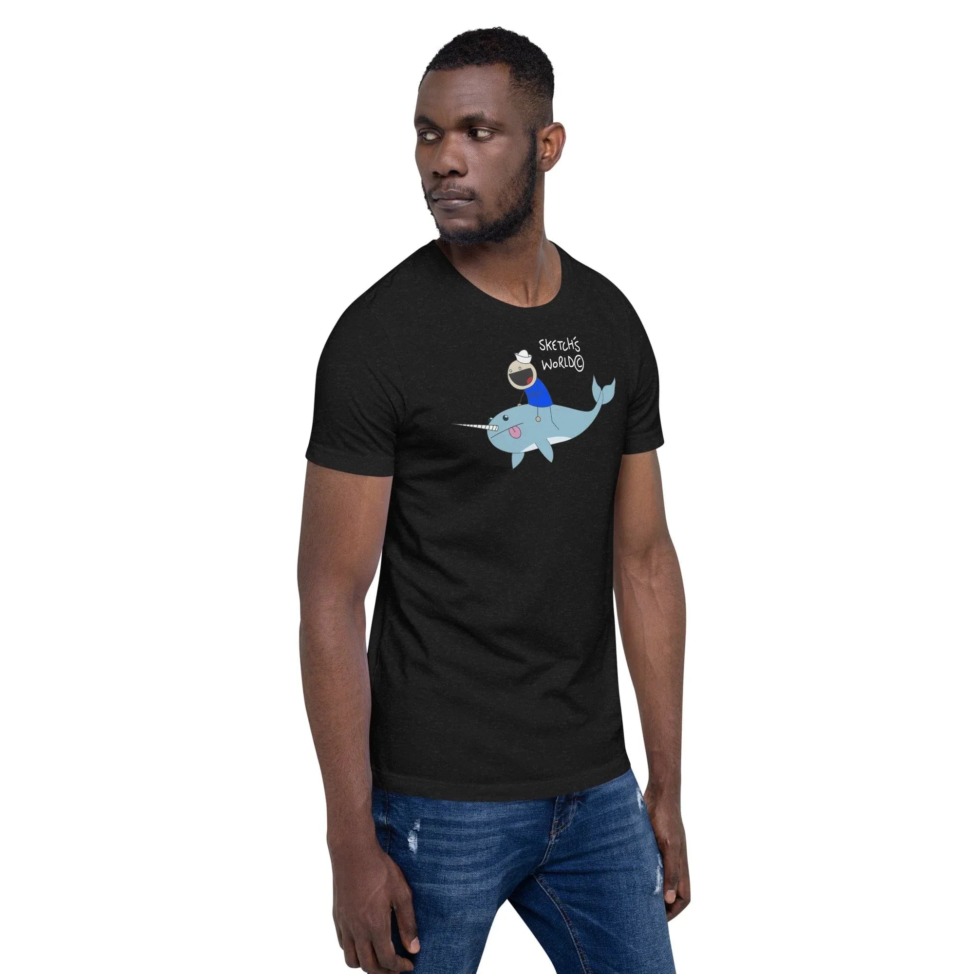 Tactical Gear Junkie Sketch's World © Officially Licensed - Navy Transport Unisex T-Shirt