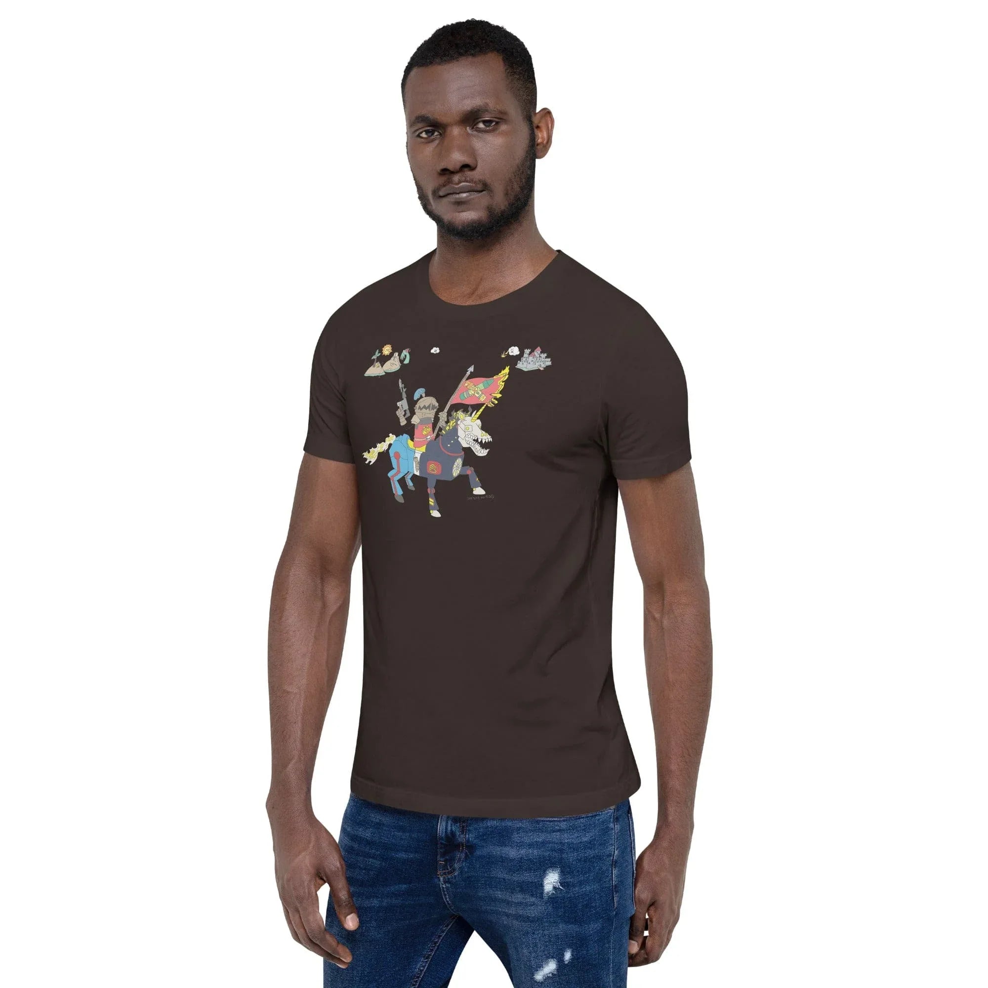 Tactical Gear Junkie Sketch's World © Officially Licensed - Mechapony Unisex T-Shirt