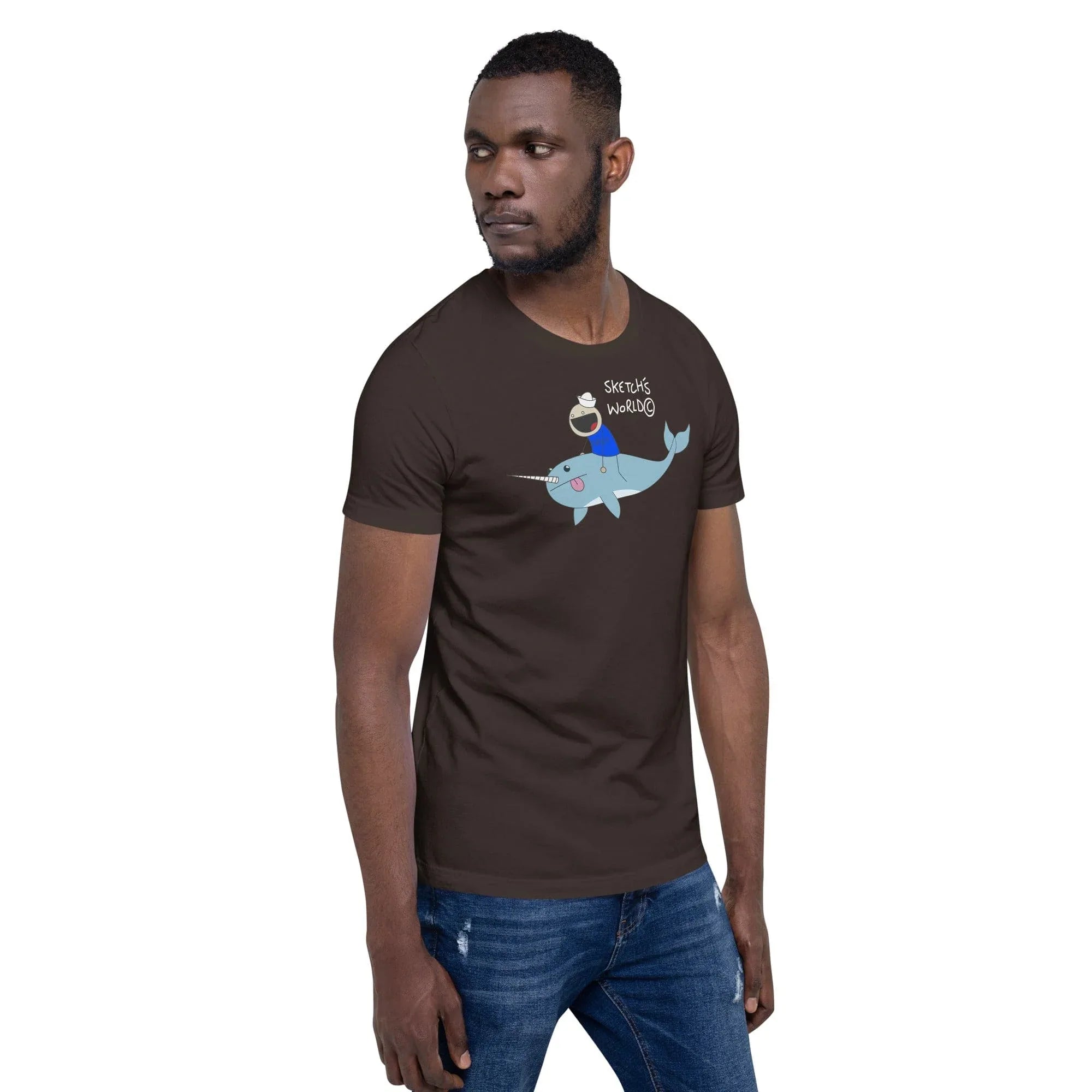 Tactical Gear Junkie Sketch's World © Officially Licensed - Navy Transport Unisex T-Shirt